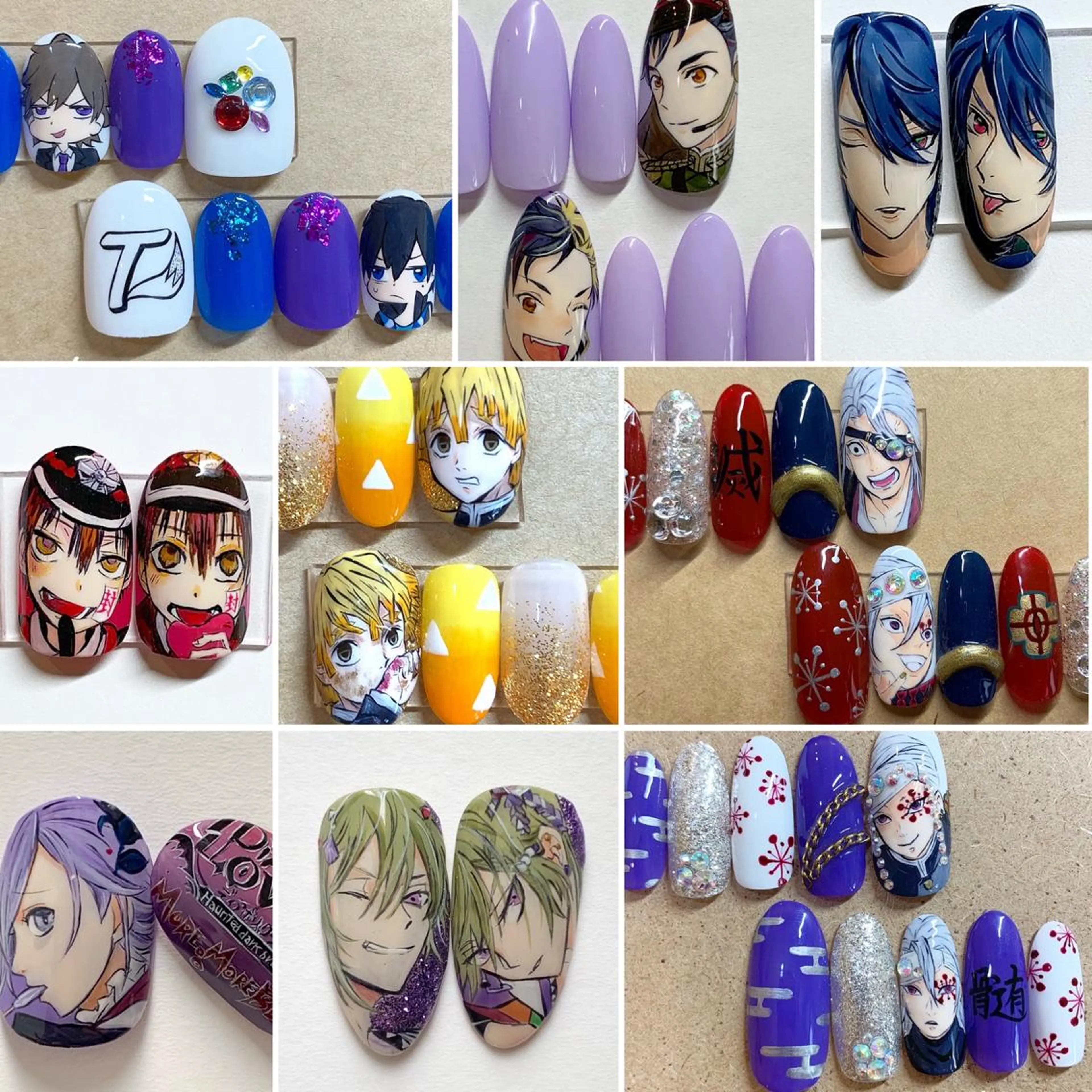 ネイル ネイルチップ rokunana 佐野のネイルデザイン