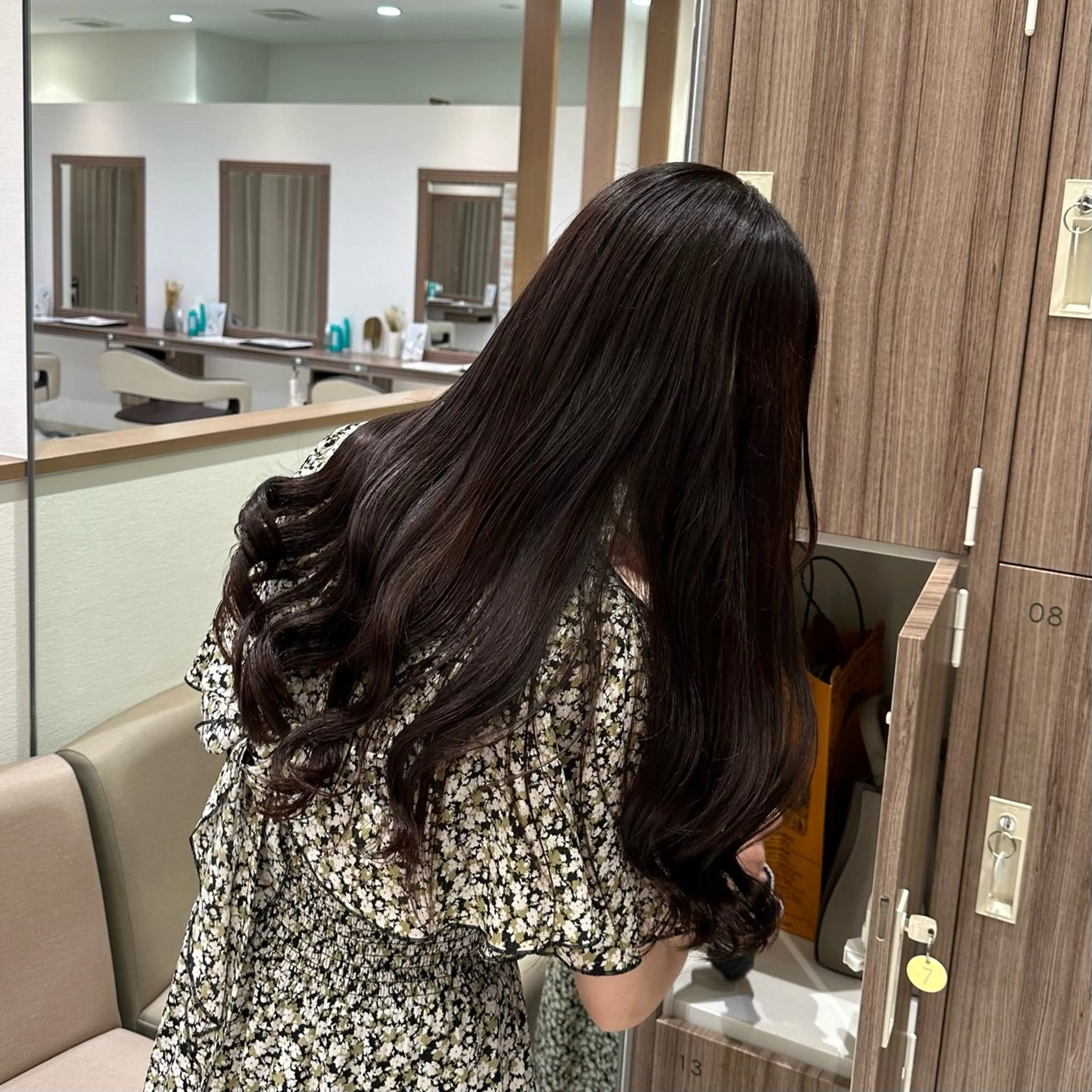 ロング カラー ヘアカラー 𓍯暖色/韓国風 田中沙羅‎𓍯のヘアスタイル