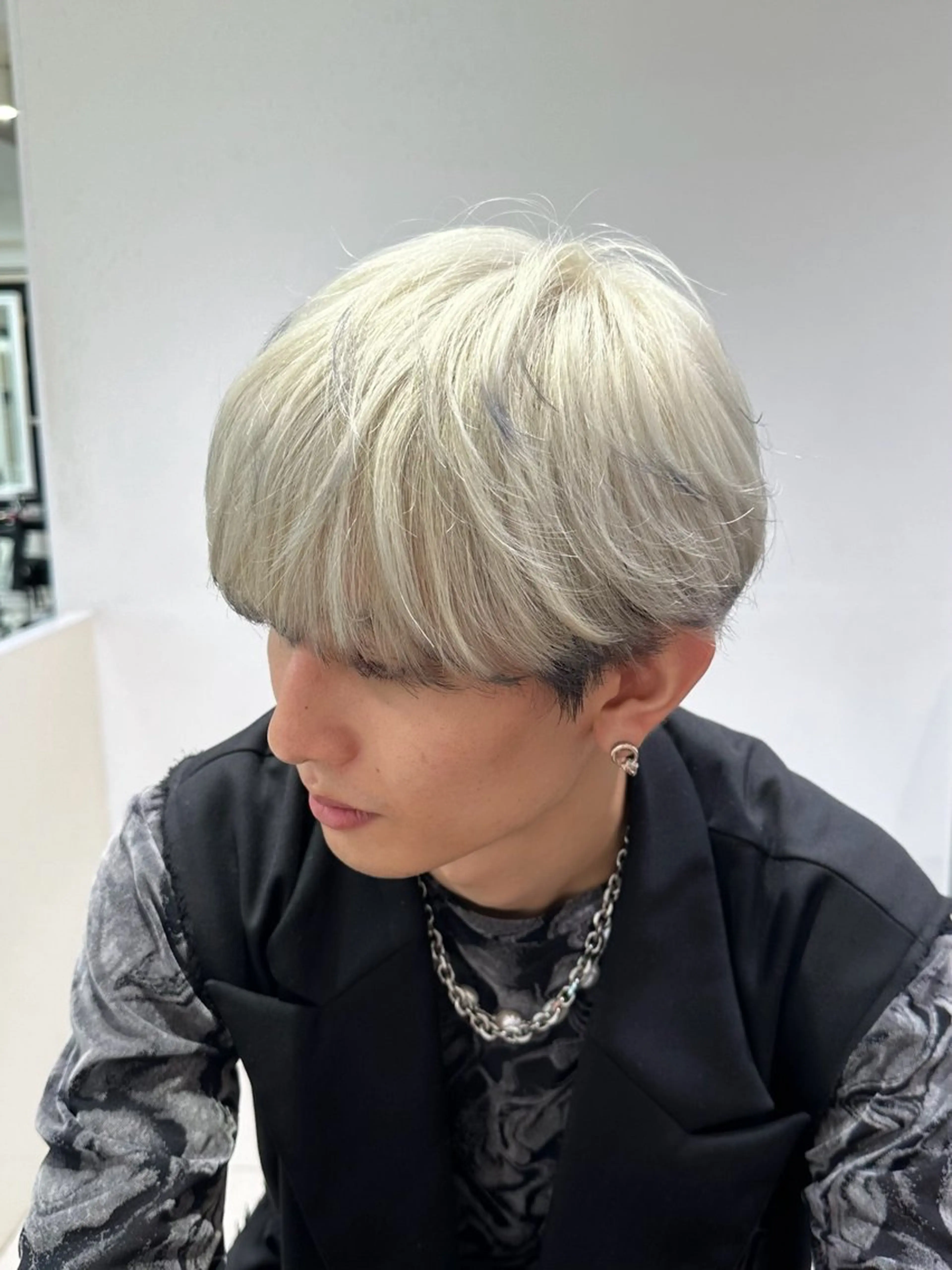 【期間限定クーポン】❤️‍🔥メンズカット➕リタッチブリーチ➕オンカラー（デザインによって＋¥3000​〜​）❤️‍🔥の写真