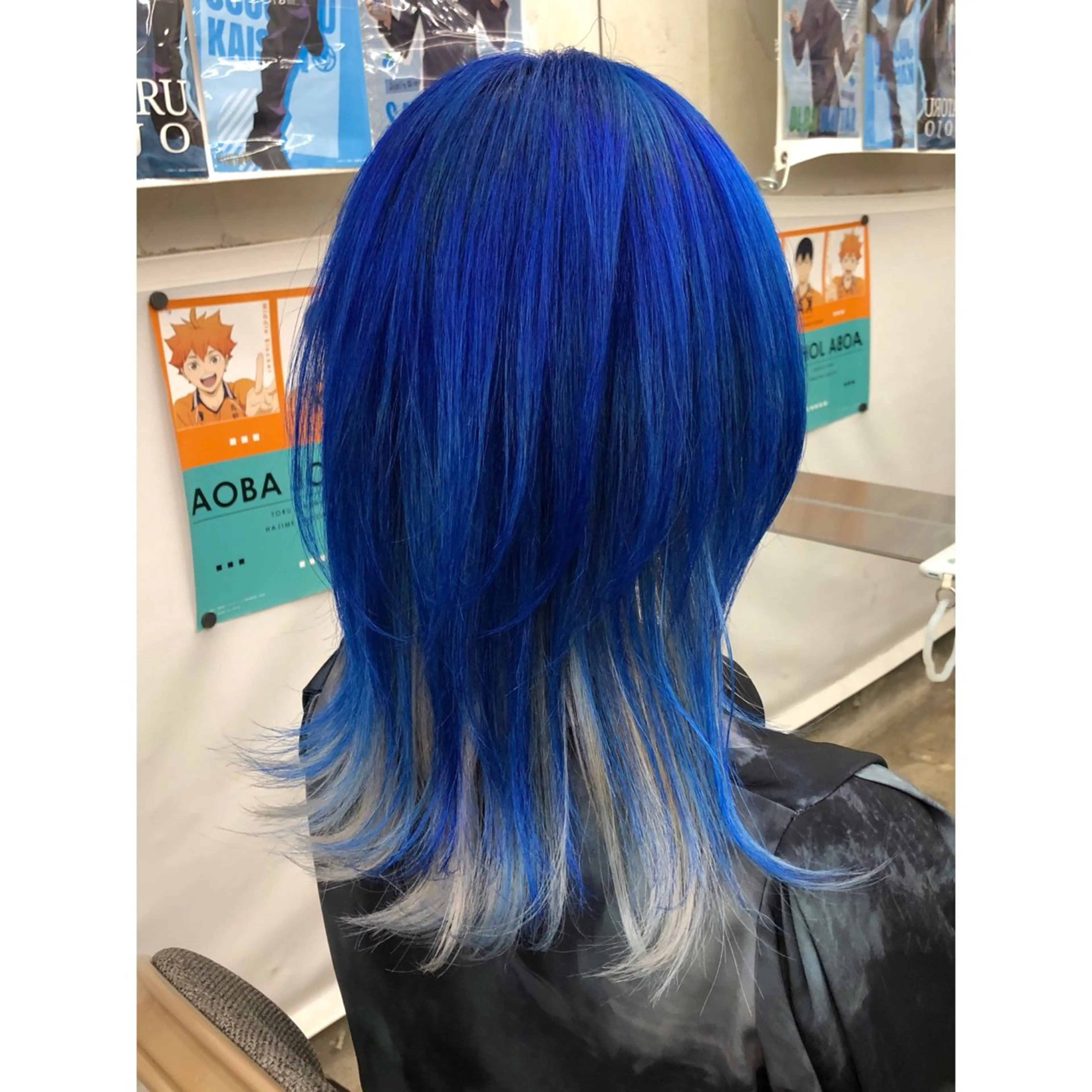 ミディアム カラー 推しカラー✨ オタク美容師ユウカのヘアスタイル