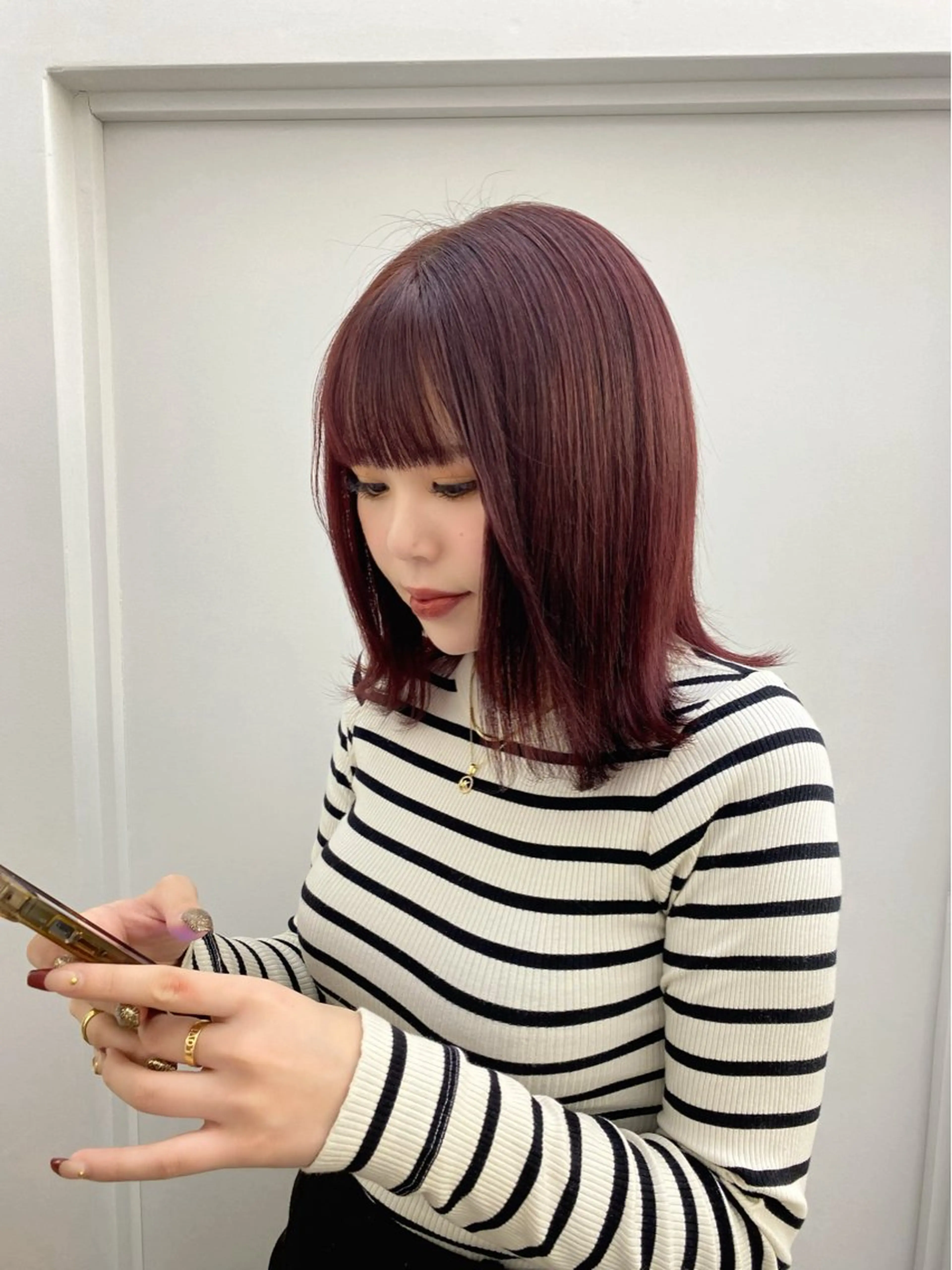 カラー 透明感ある艶カラー / KAKOのヘアスタイル