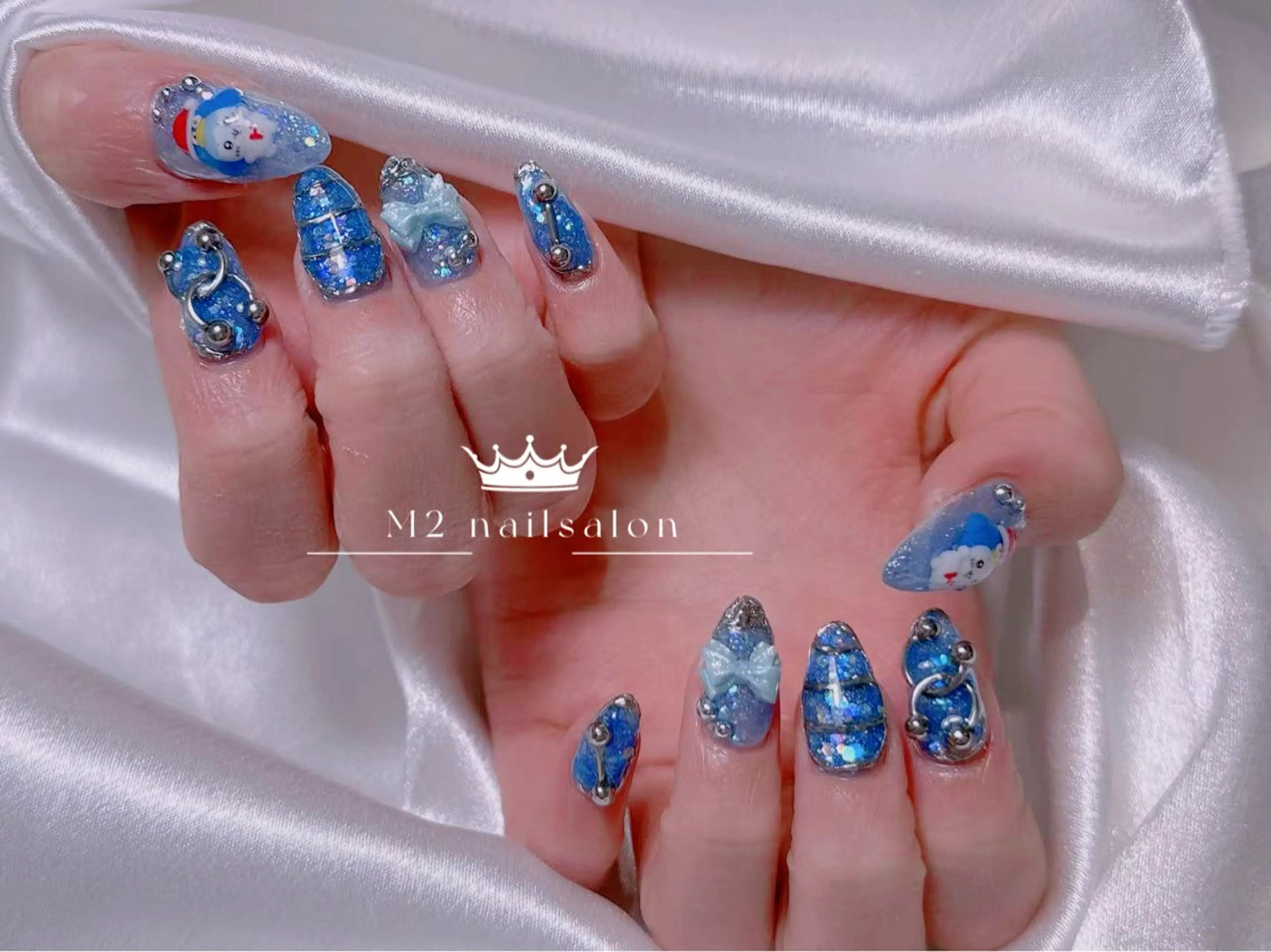 ネイル ハンドネイル 長さだし専門店 M2 rikaのネイルデザイン
