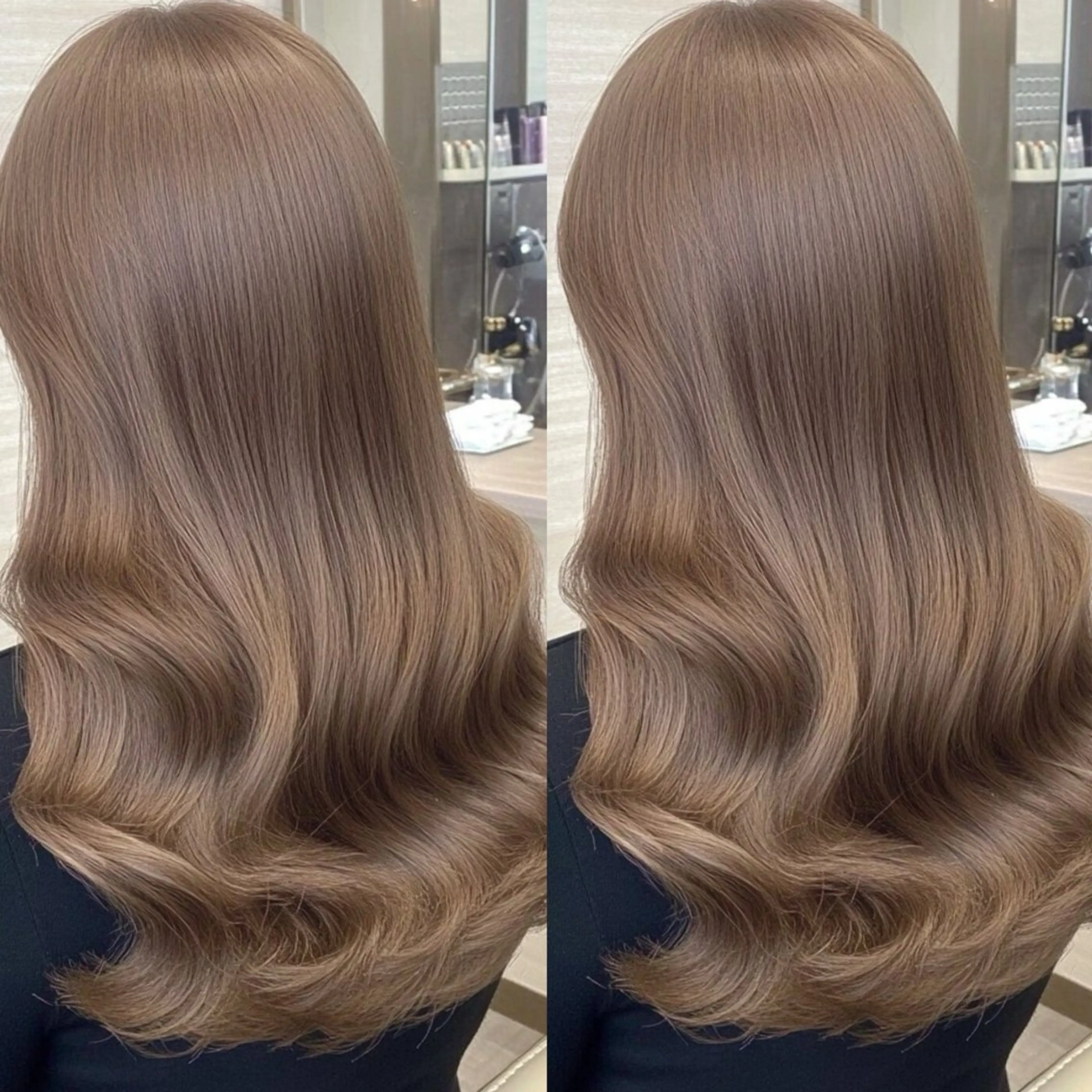 【人気No.1✨】似合わせカット＋透明感カラー＋ケアトリートメント￥4980の写真