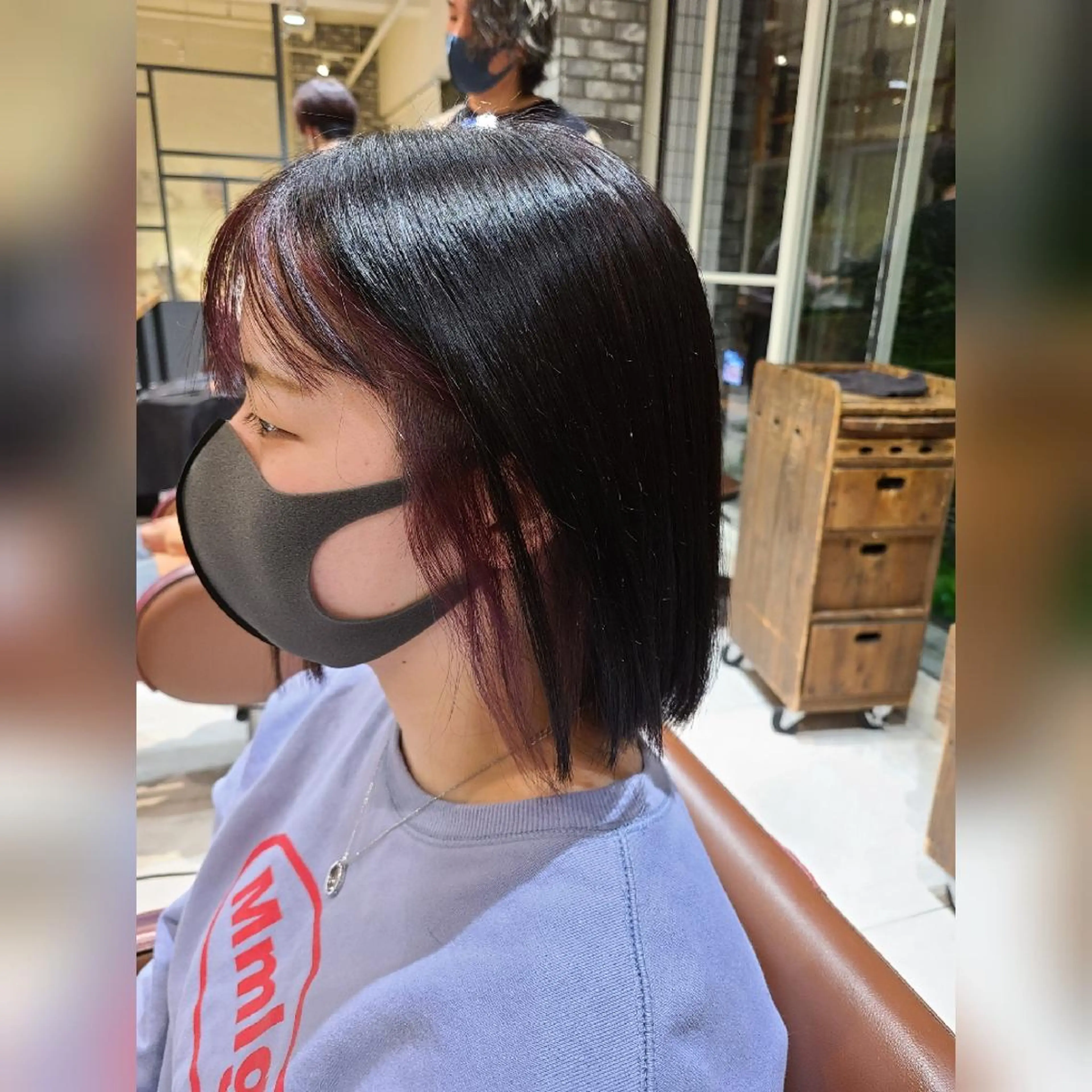 ミディアム カラー [Lil by  JIL BLAN]所属・田中 孝征のヘアスタイル