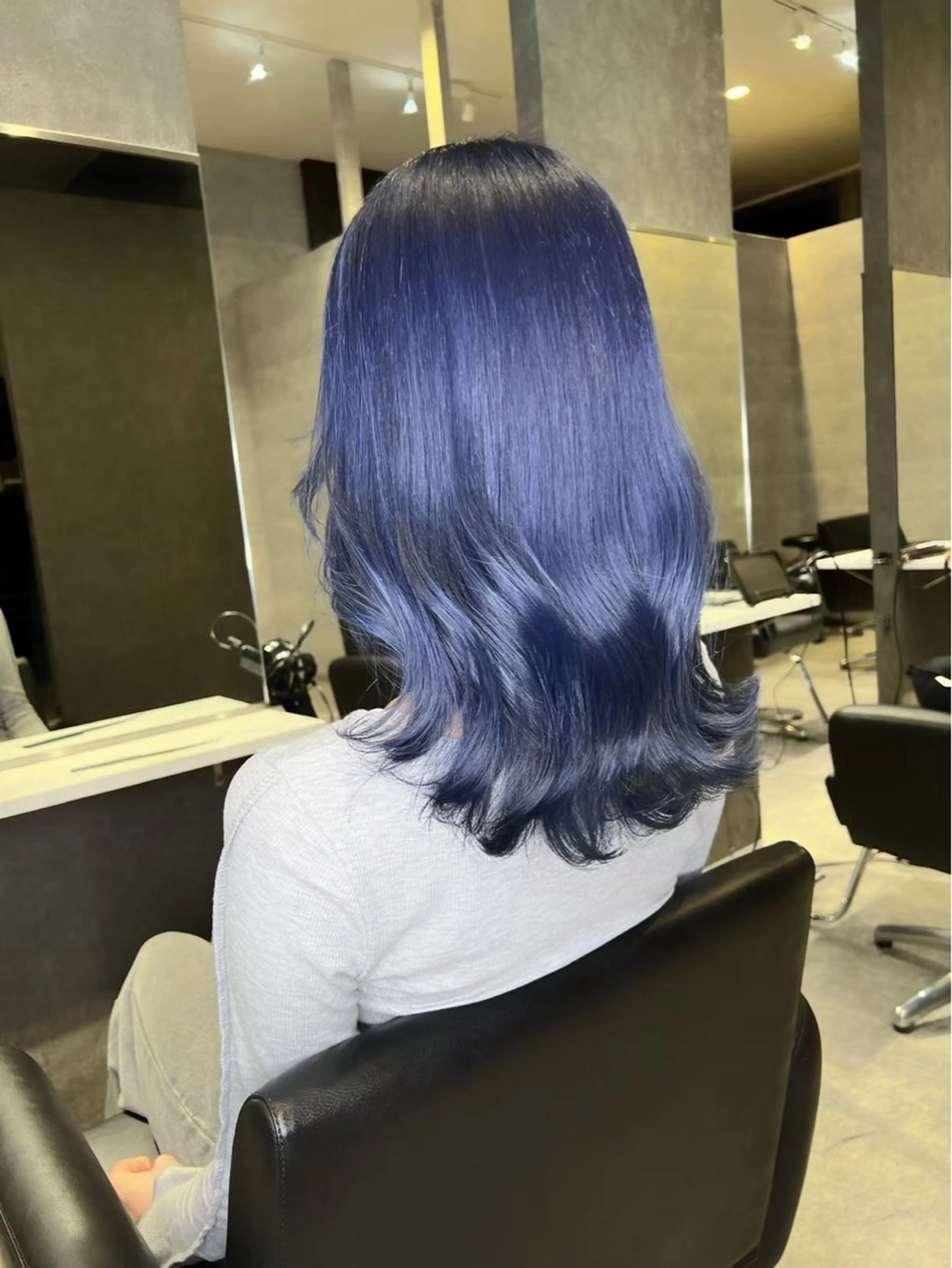 セミロング カット ヘアカラー トリートメント BUCKS【天王寺】 バックス【駅30秒】のヘアスタイル