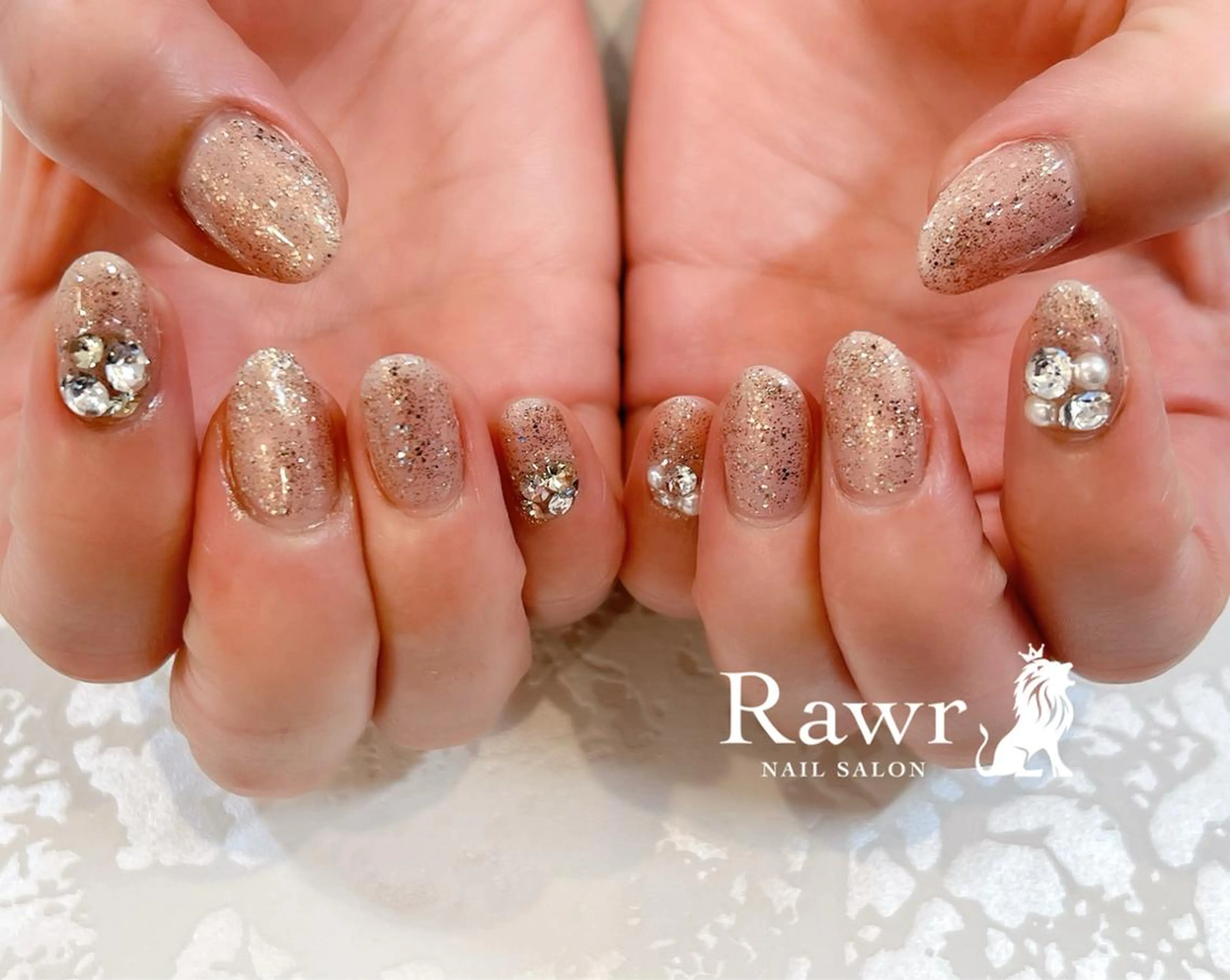 ネイル ハンドネイル Rawr / saoriのネイルデザイン