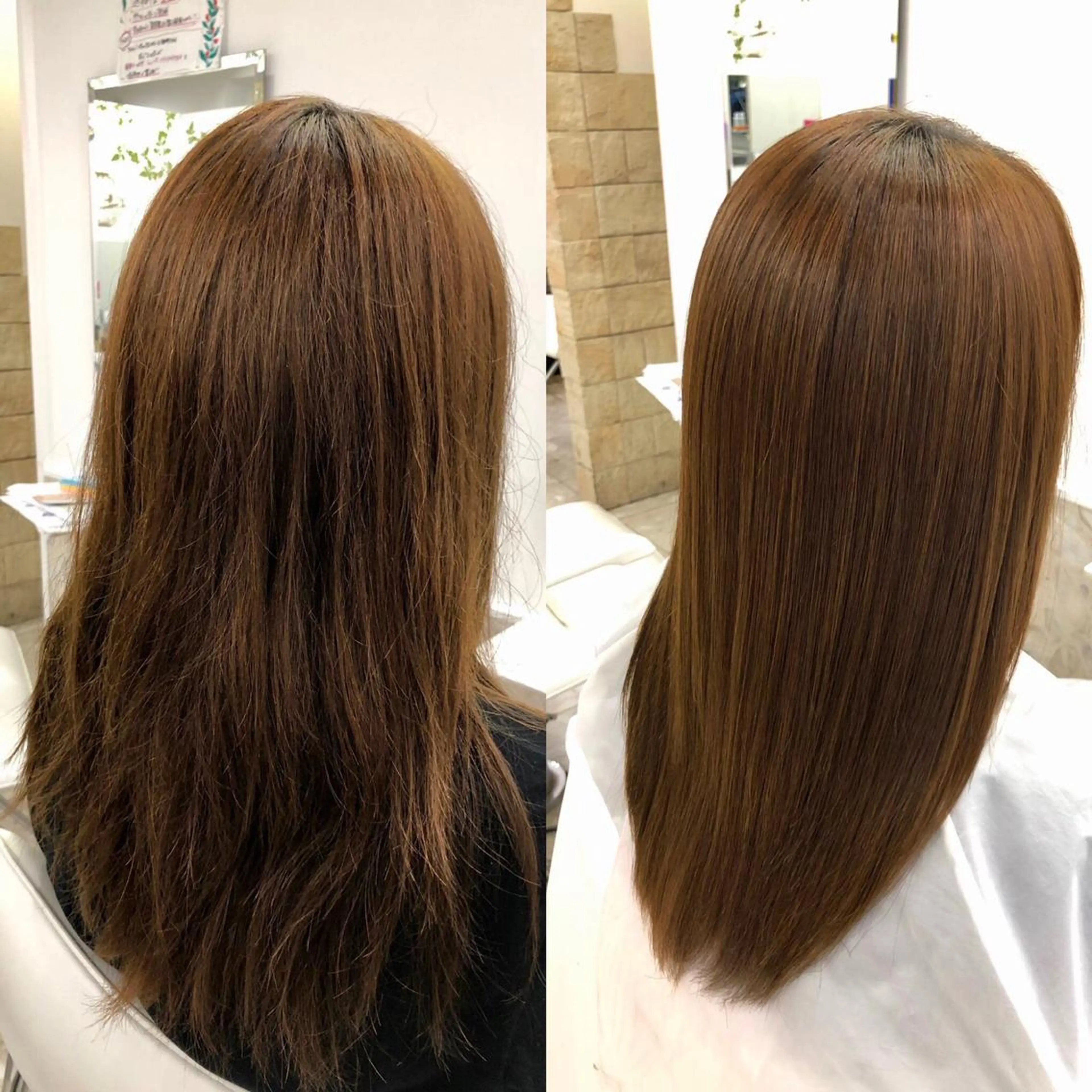 ロング 髪質改善 トリートメント カラー特化サロン ピリナ相武台前のヘアスタイル