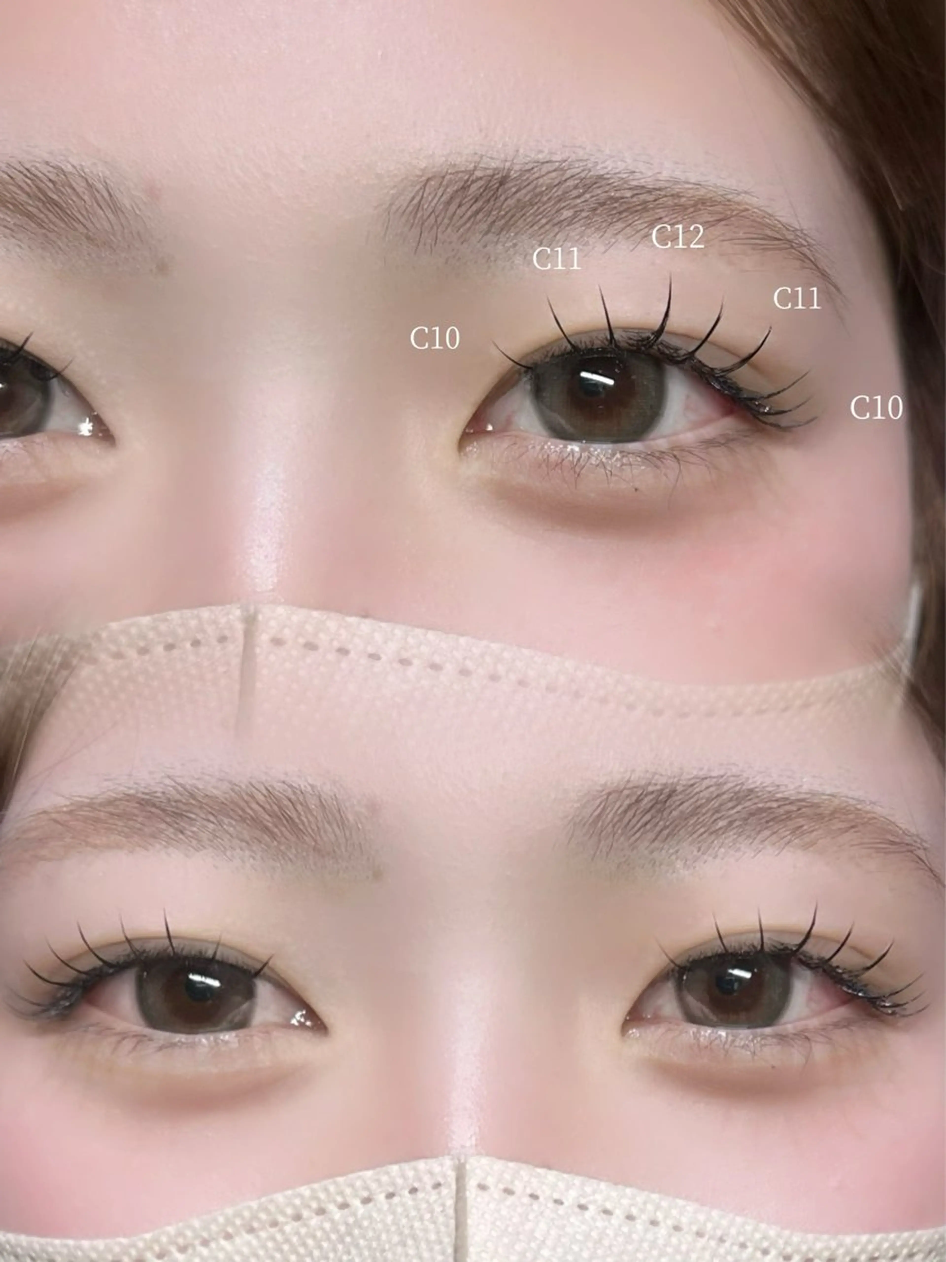 🍒minimo限定🍒フラットラッシュ100本｜束感コーティング付き‎🔖の写真