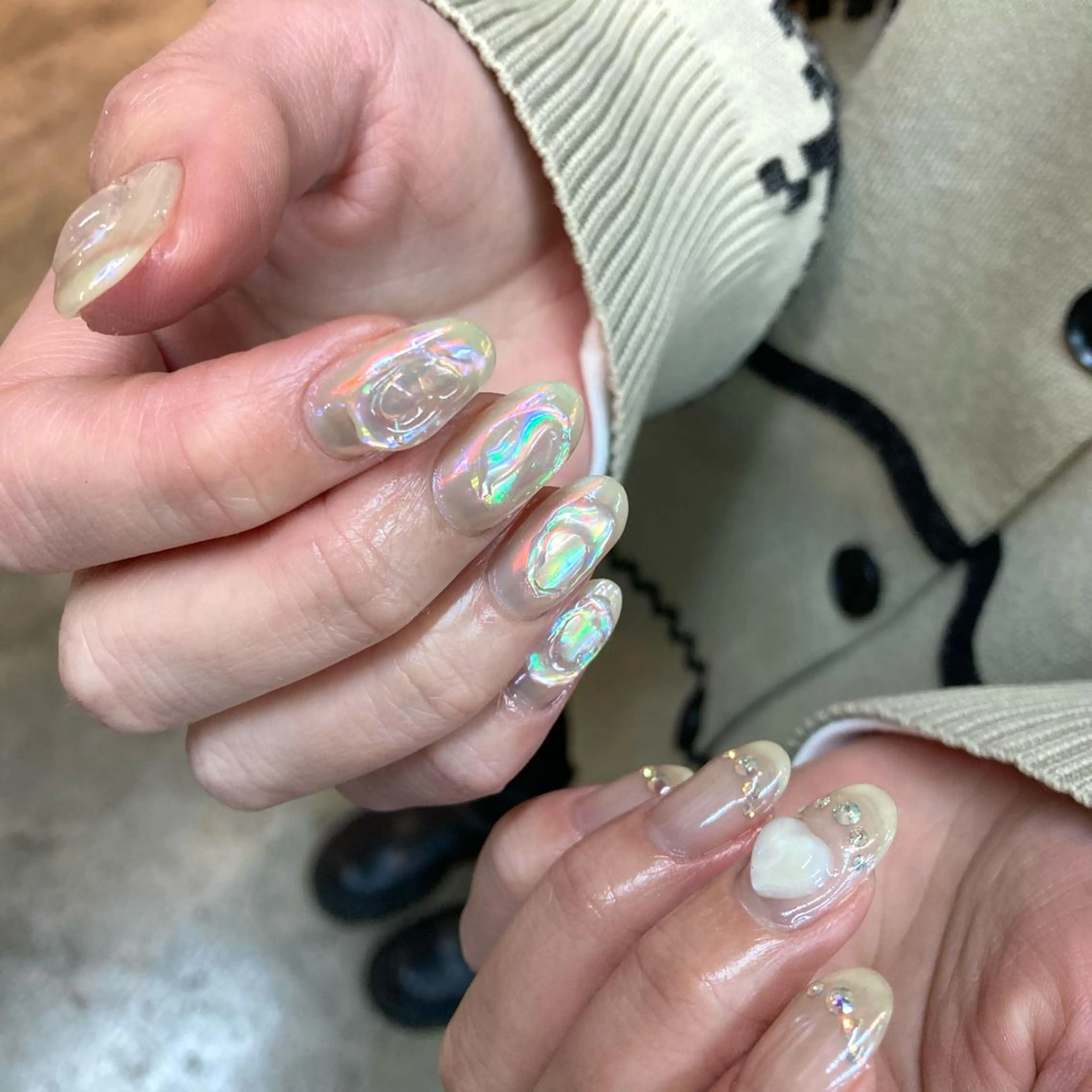 ネイル kana/モード ・グランジ໒꒱のネイルデザイン