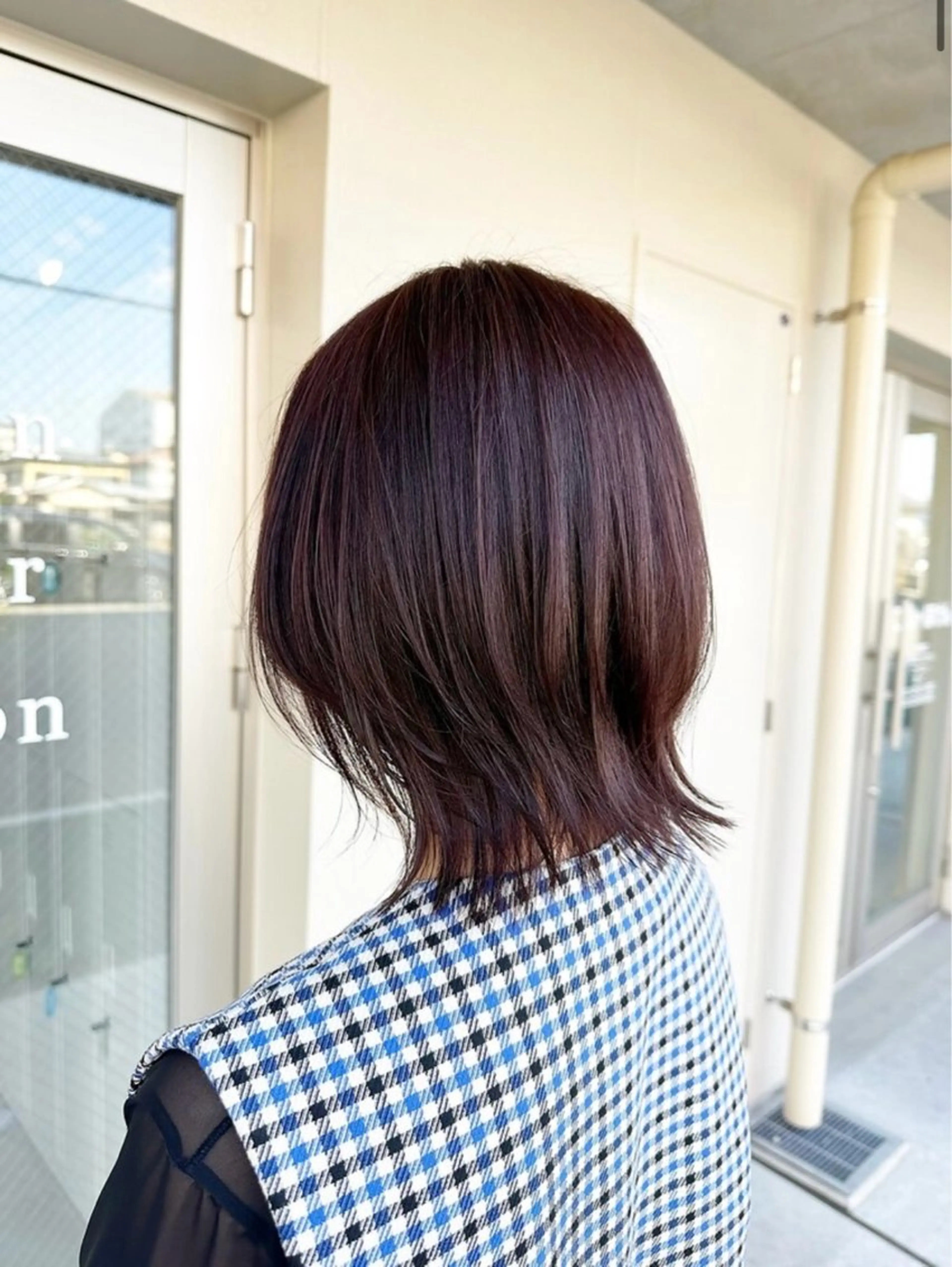 カラー 山田 誠也のヘアスタイル