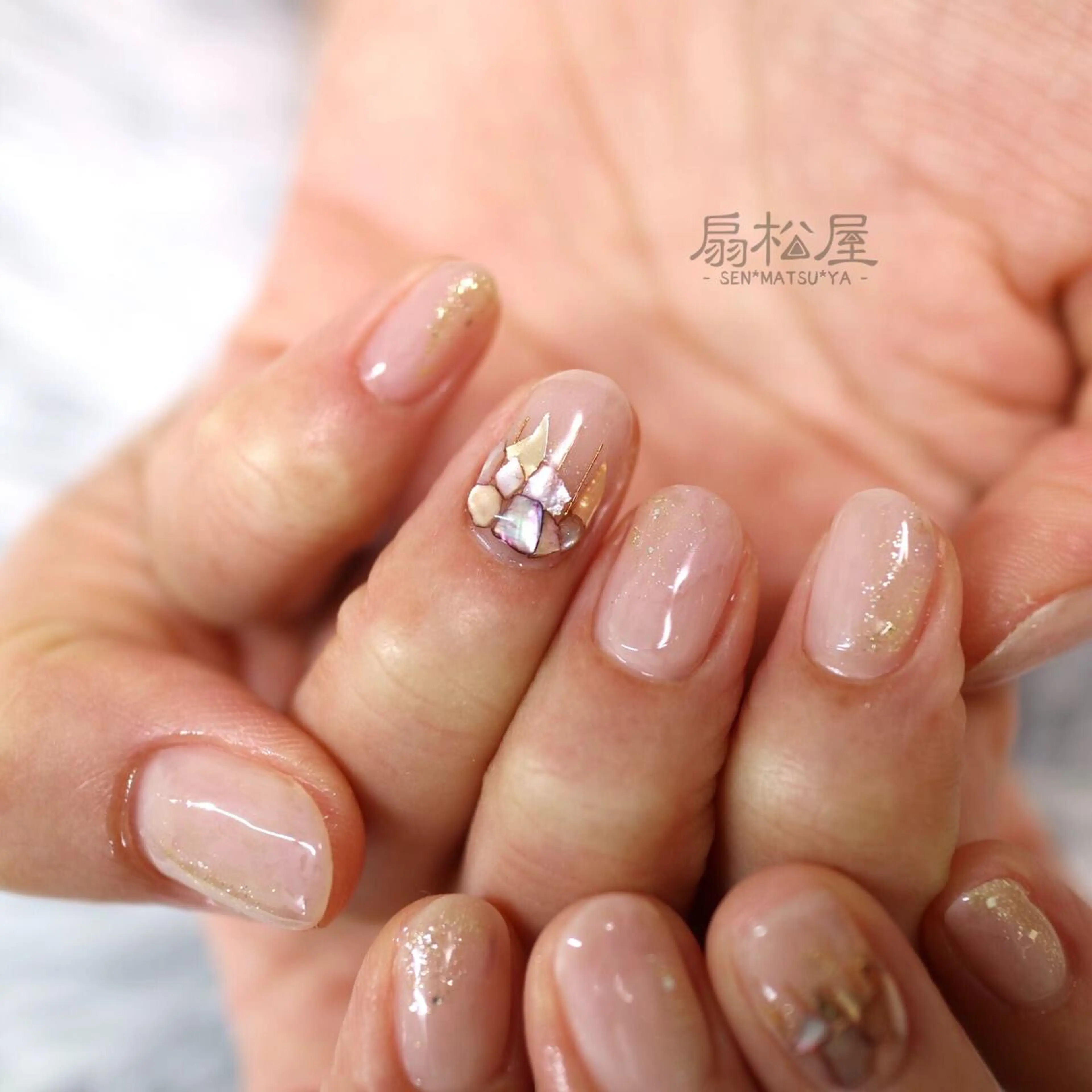 ネイル 扇松屋 marie.nのネイルデザイン