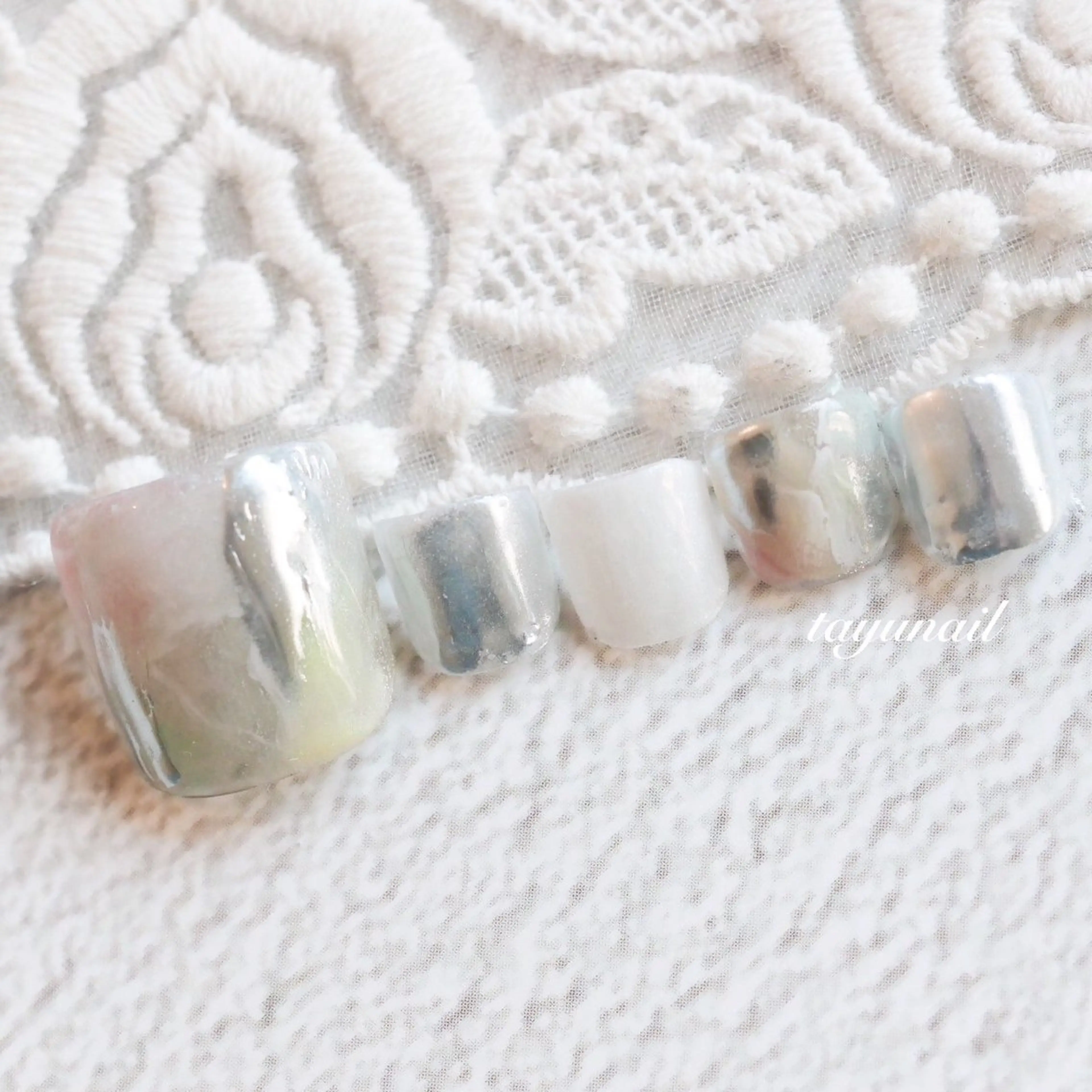 ネイル アートネイル ジェルネイル パラジェル ネイルサロン・ネイルスクール　たゆnail所属・ネイルサロン 【たゆnail】のネイルデザイン