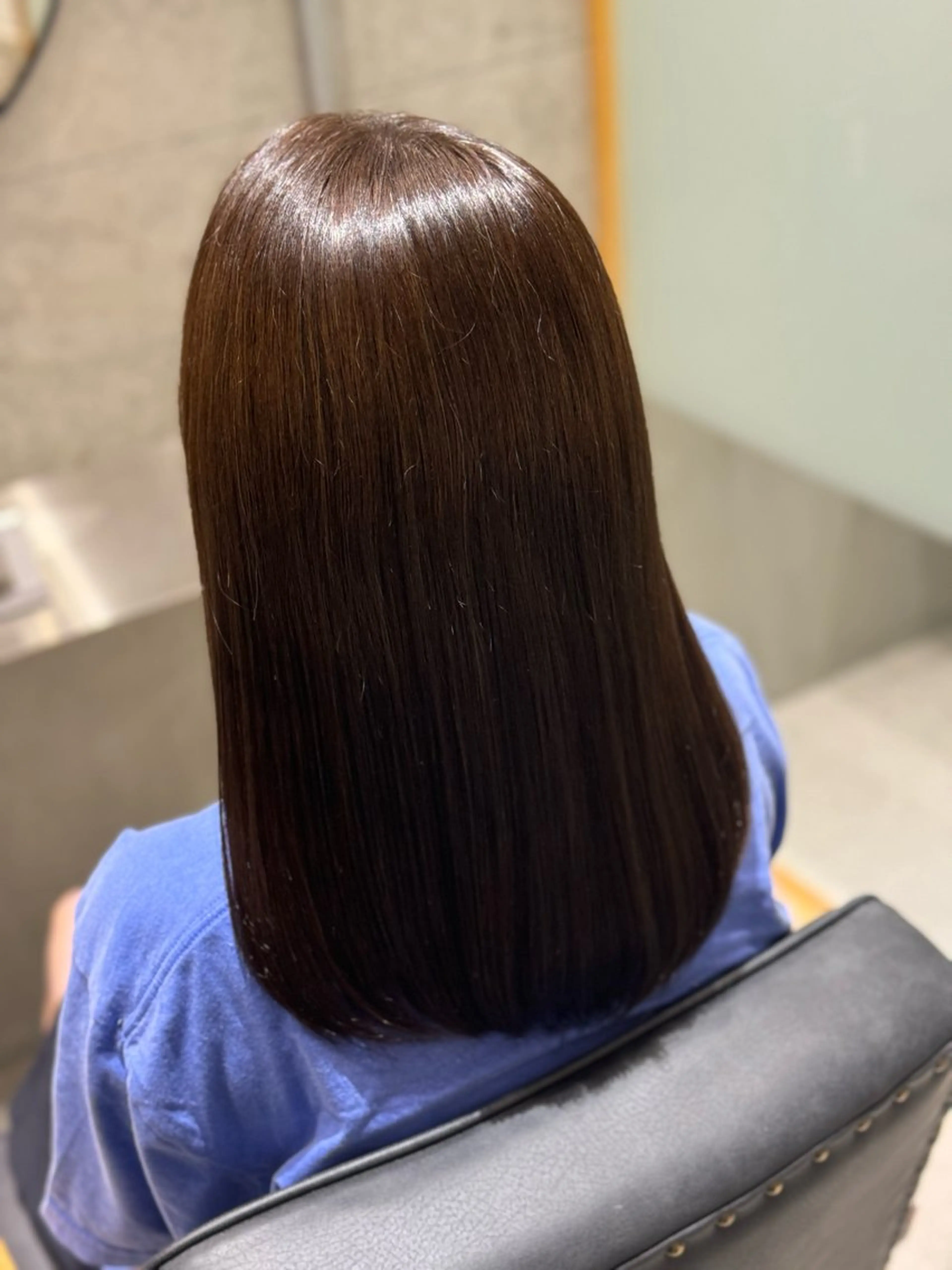 ロング 黒島優香🦋 /縮毛矯正/髪質改善のヘアスタイル