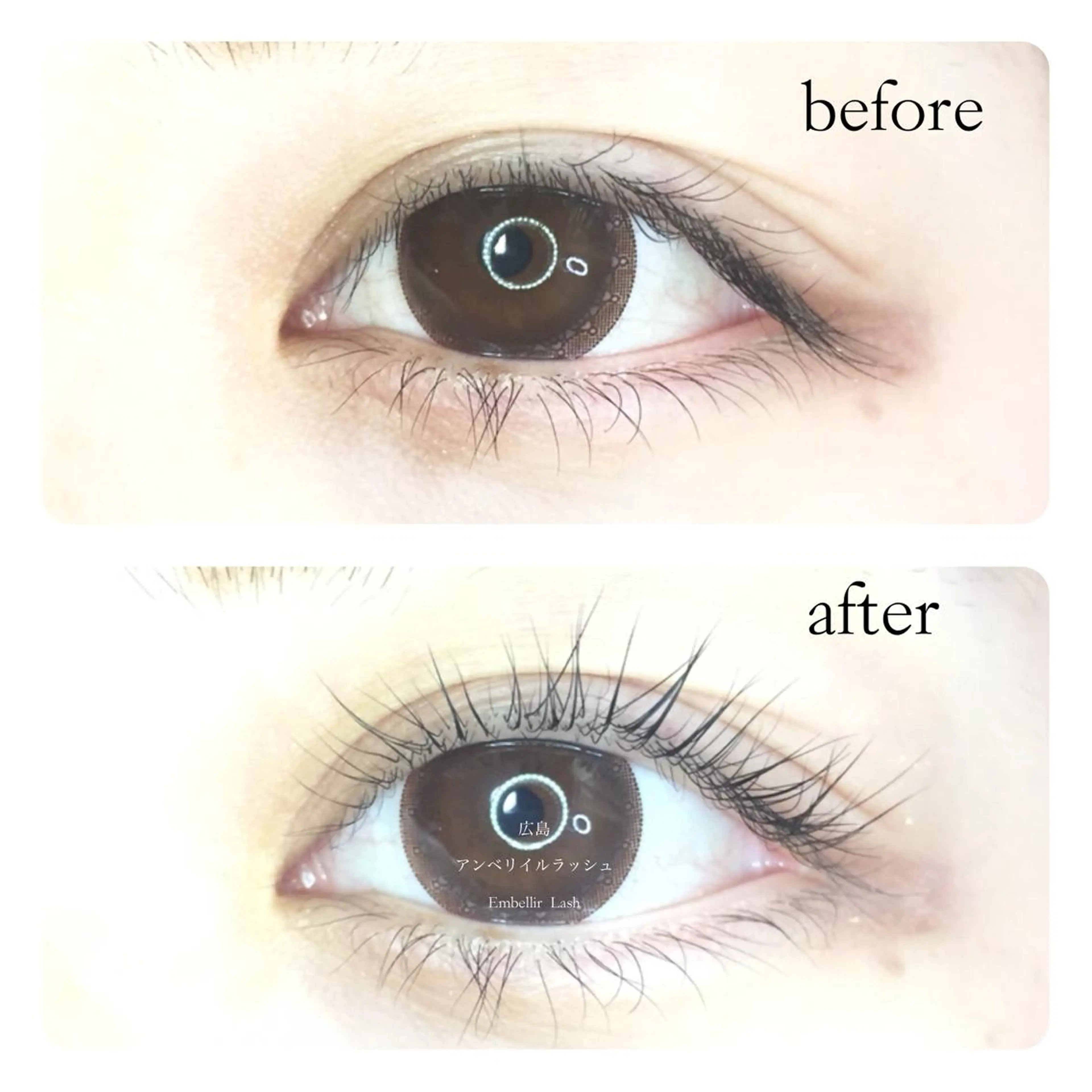 パーマ マツエク・マツパ アンベリイルラッシュ所属・まつエク・パーマ アンベリイルラッシュのマツエク・マツパデザイン