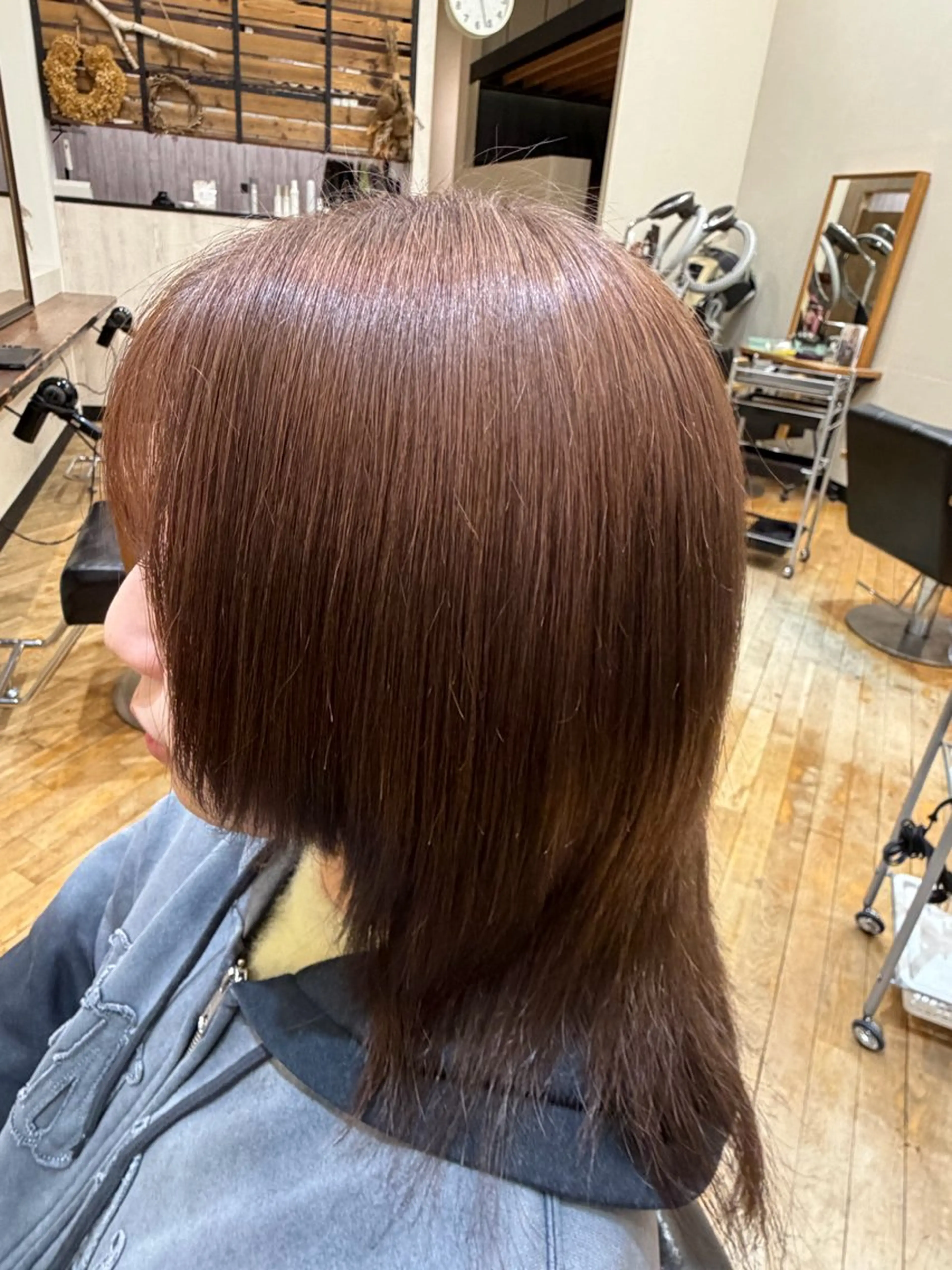 セミロング カラー ブラウンカラー 透明感カラー ヘアカラー 🕊️モデル募集中 🕊️北澤直弥のヘアスタイル