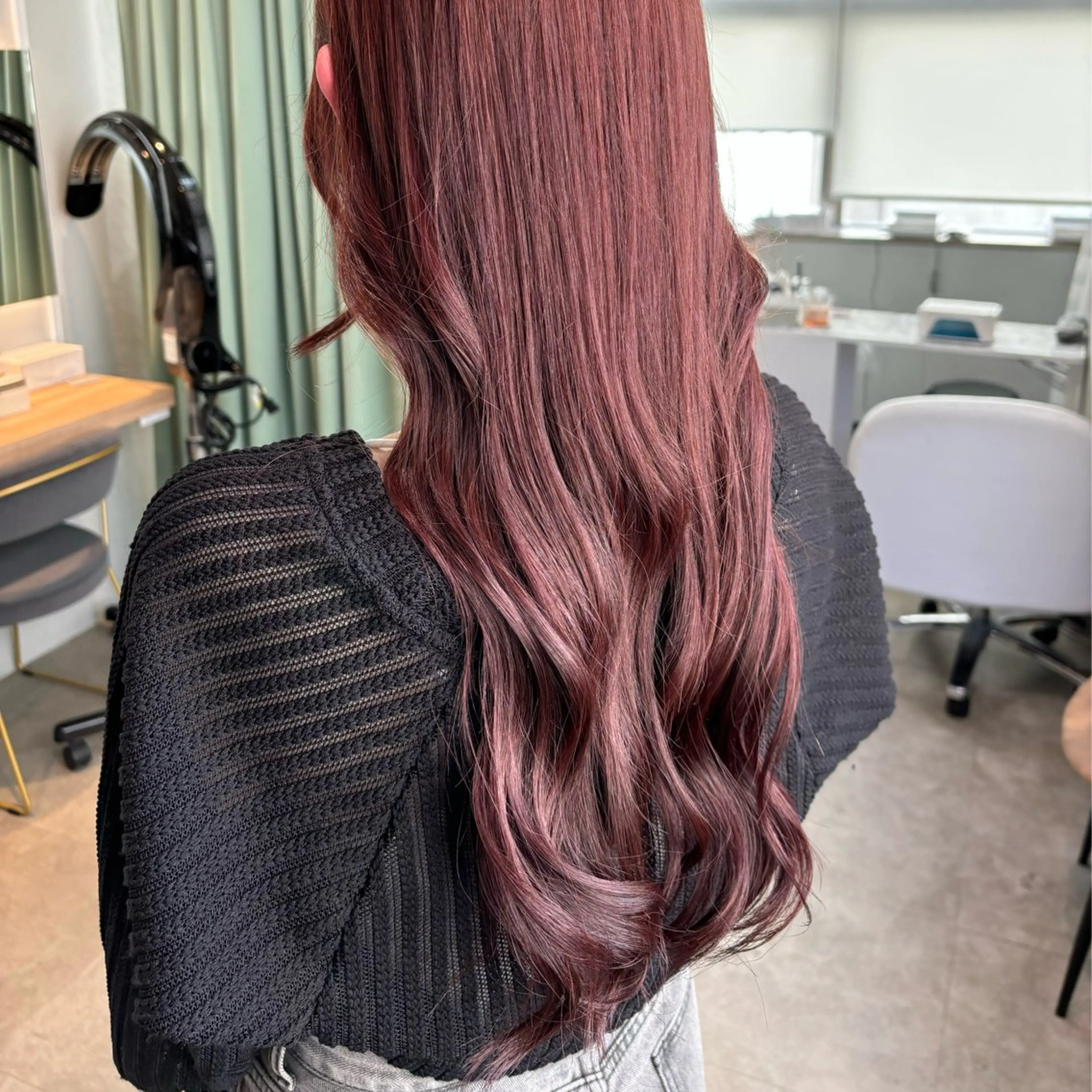 ロング カラー ヘアカラー りあの🎀 /暖色カラー🍒のヘアスタイル