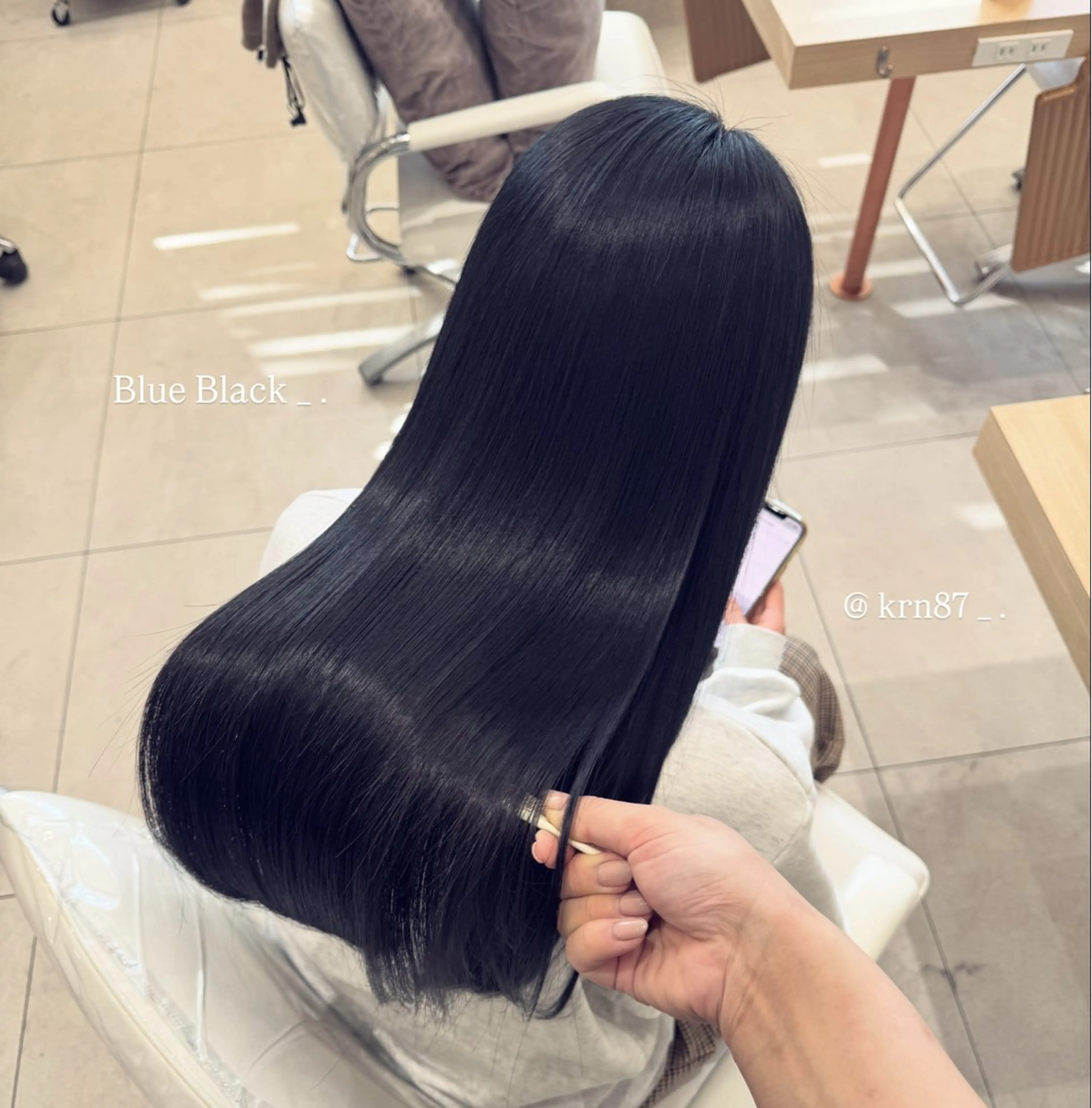 ロング 京都河原町 髪質改善🌛‧˚花綸のヘアスタイル