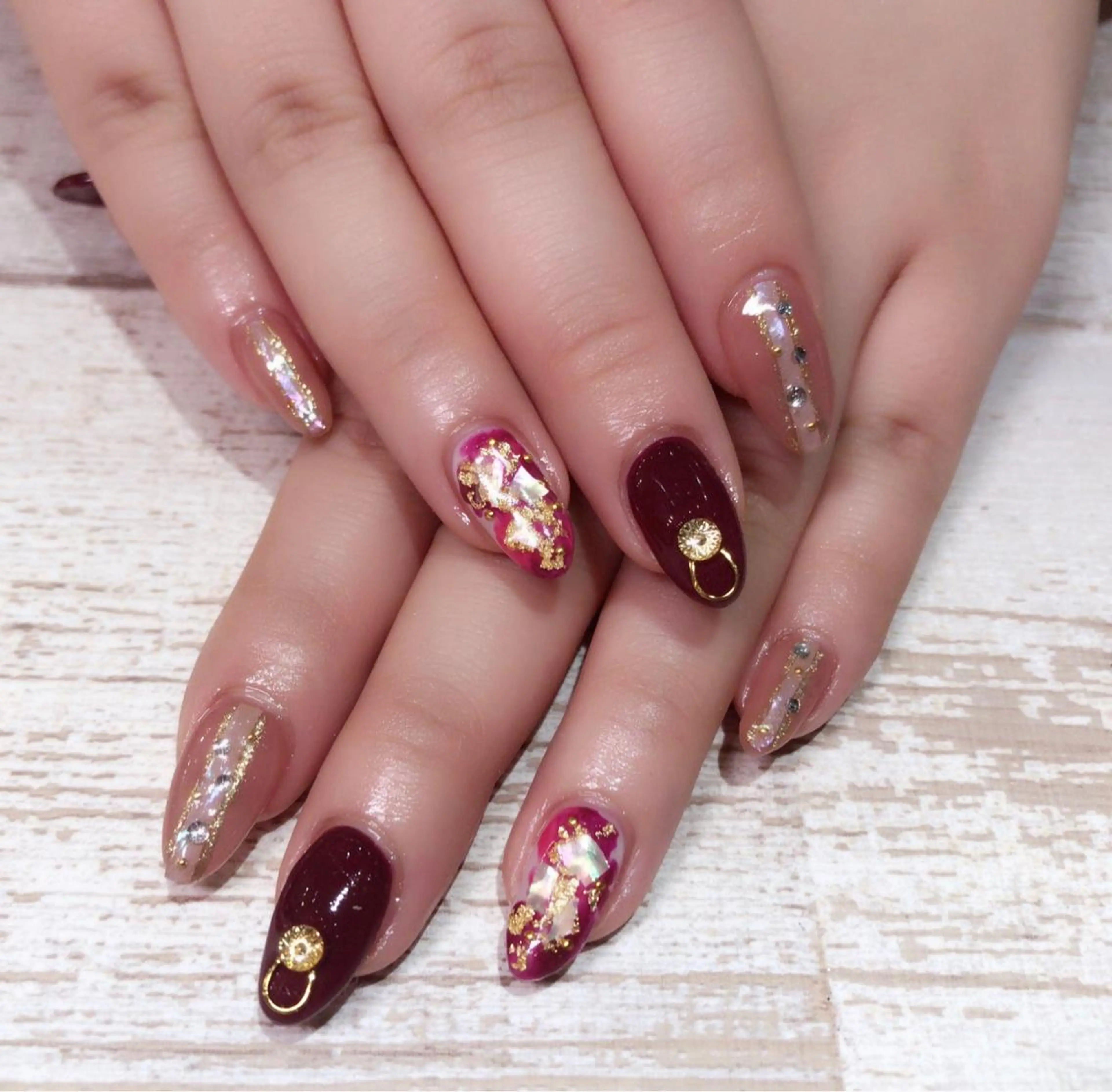 ネイル Lino+ ネイル&よもぎ蒸しのネイルデザイン