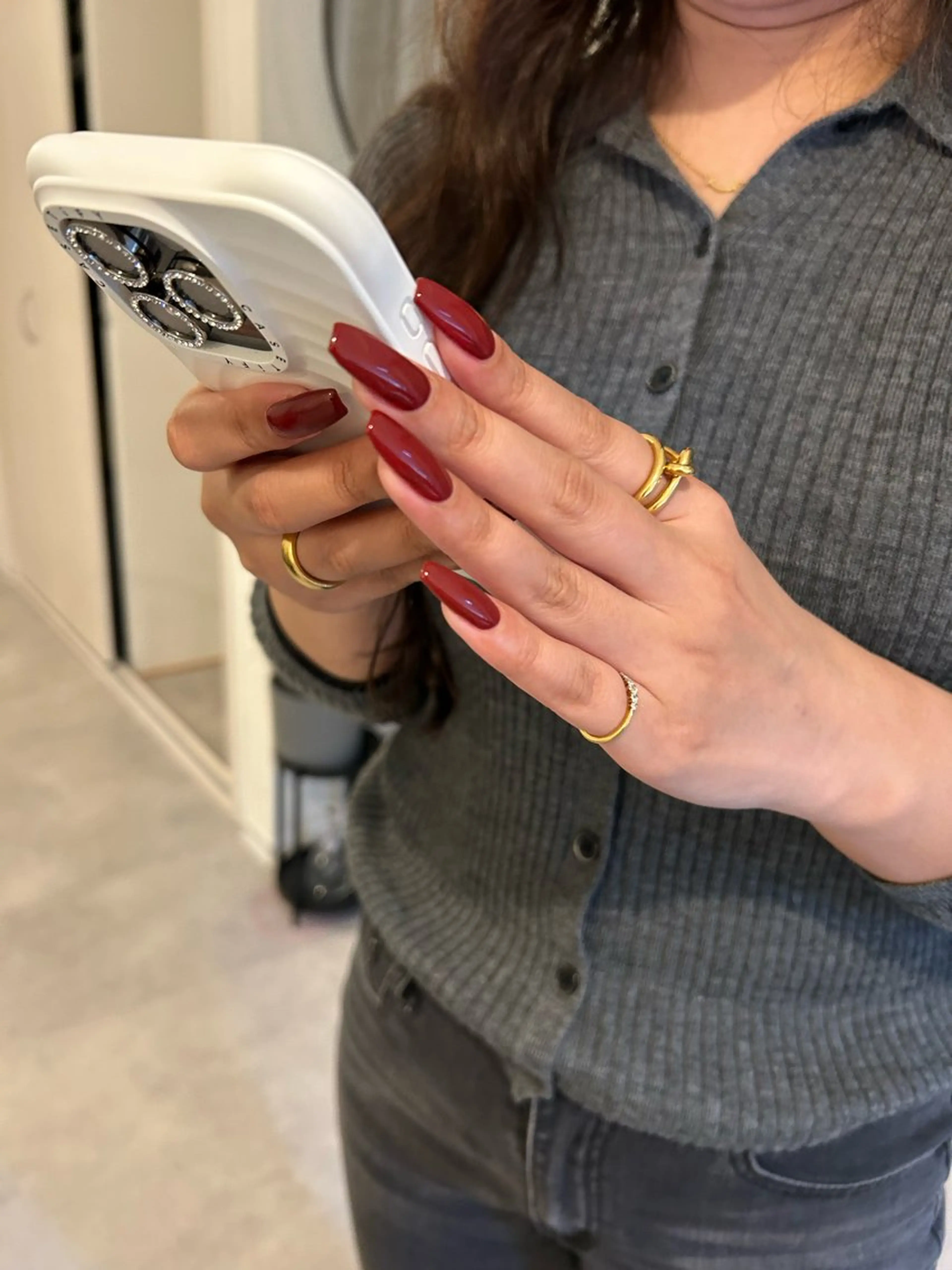 ネイル ハンドネイル repos-ルポ-所属・repos yoshitomeのネイルデザイン