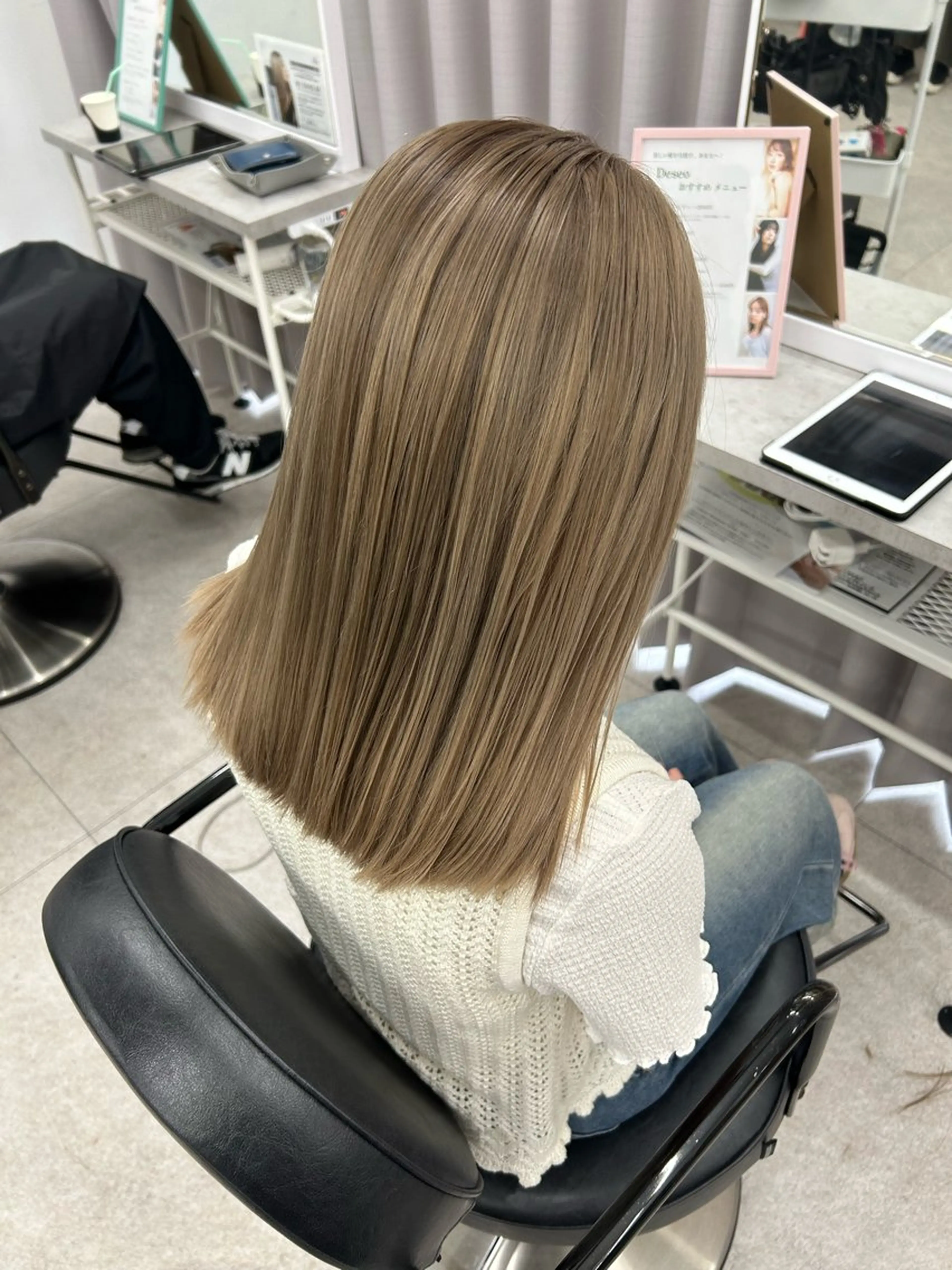 《ミニモ限定🫧》カット➕ダブルカラー（ケアブリーチ込み）➕TOKIO5stepトリートメント⭐️の写真