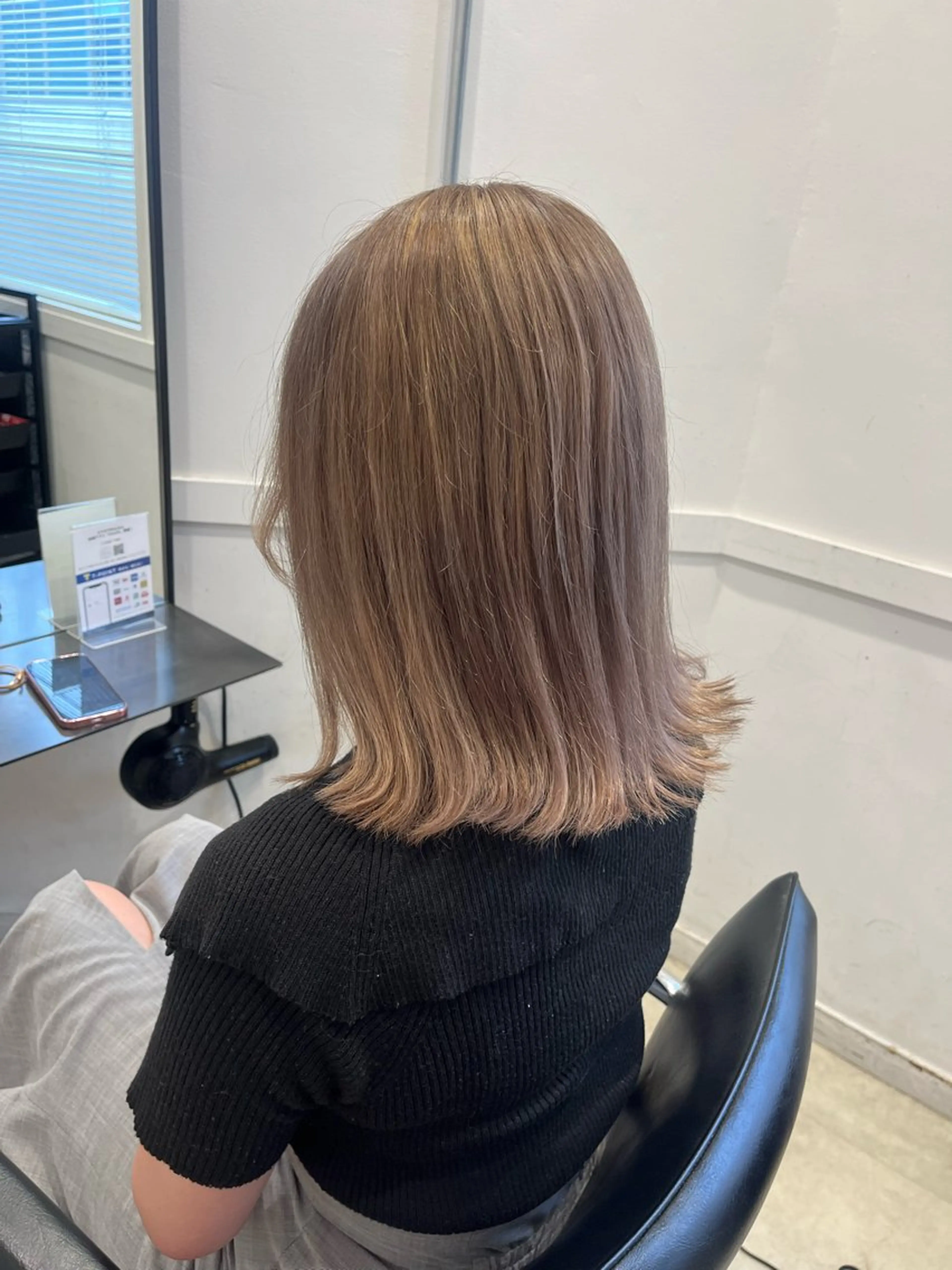 ミディアム カラー カット ヘアカラー トリートメント Go   Today シェアサロン　横浜店所属・【ただの天才 🎨】のヘアスタイル