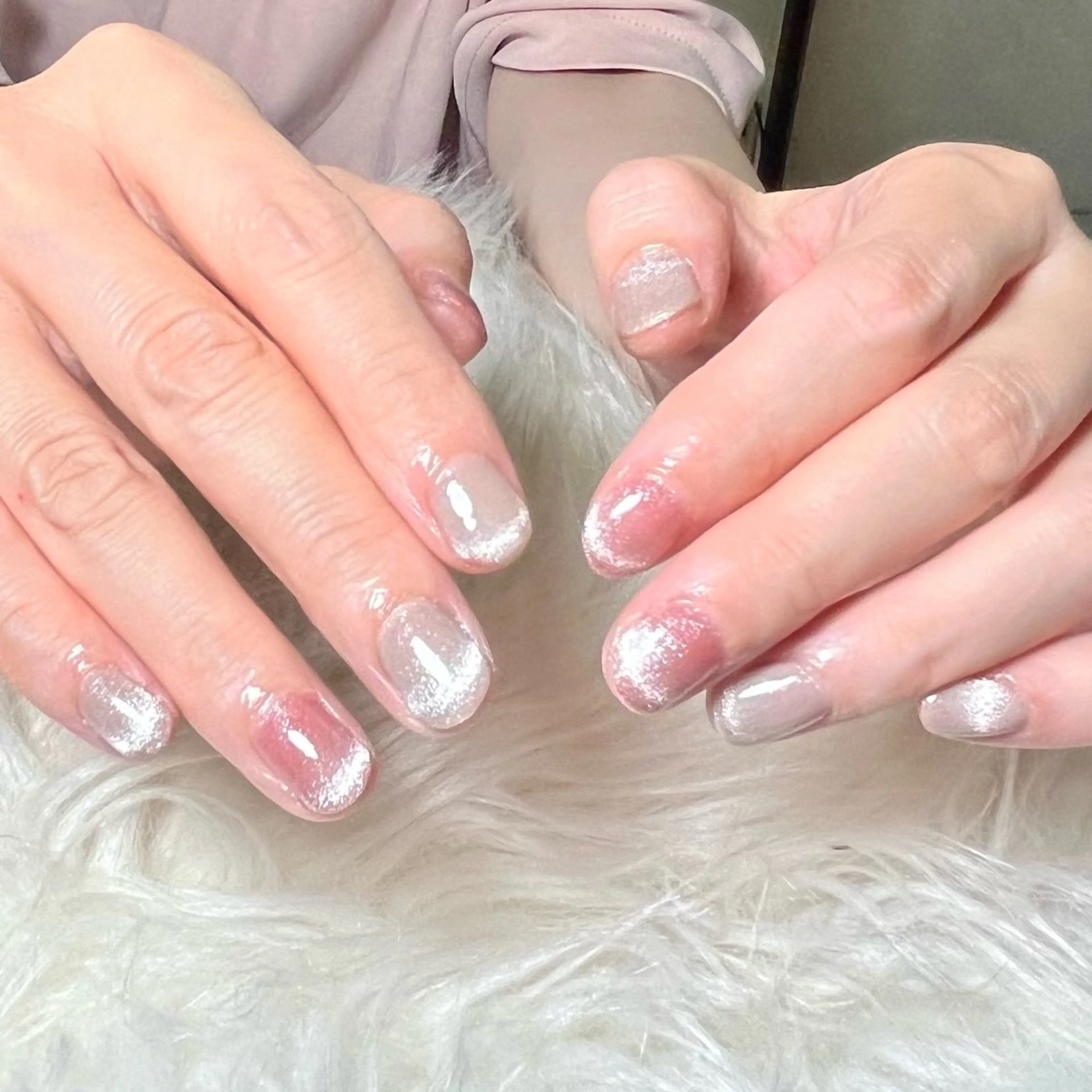 ネイル マグネットネイル ハンドネイル ハンドケア hohomi .のネイルデザイン