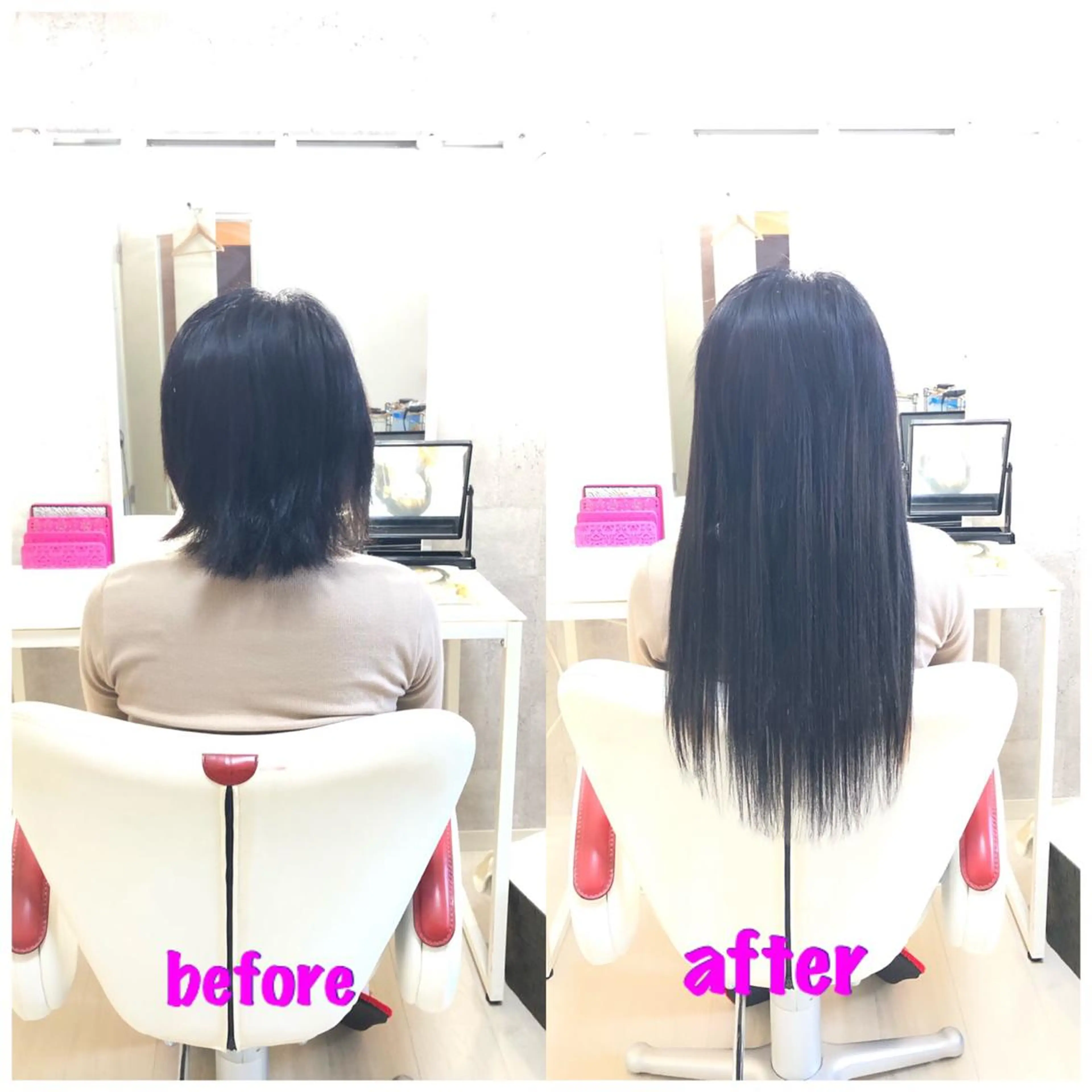 ロング エクステ ドレスアップ心斎橋店所属・🌸ドレスアップ 心斎橋店🌸のヘアスタイル