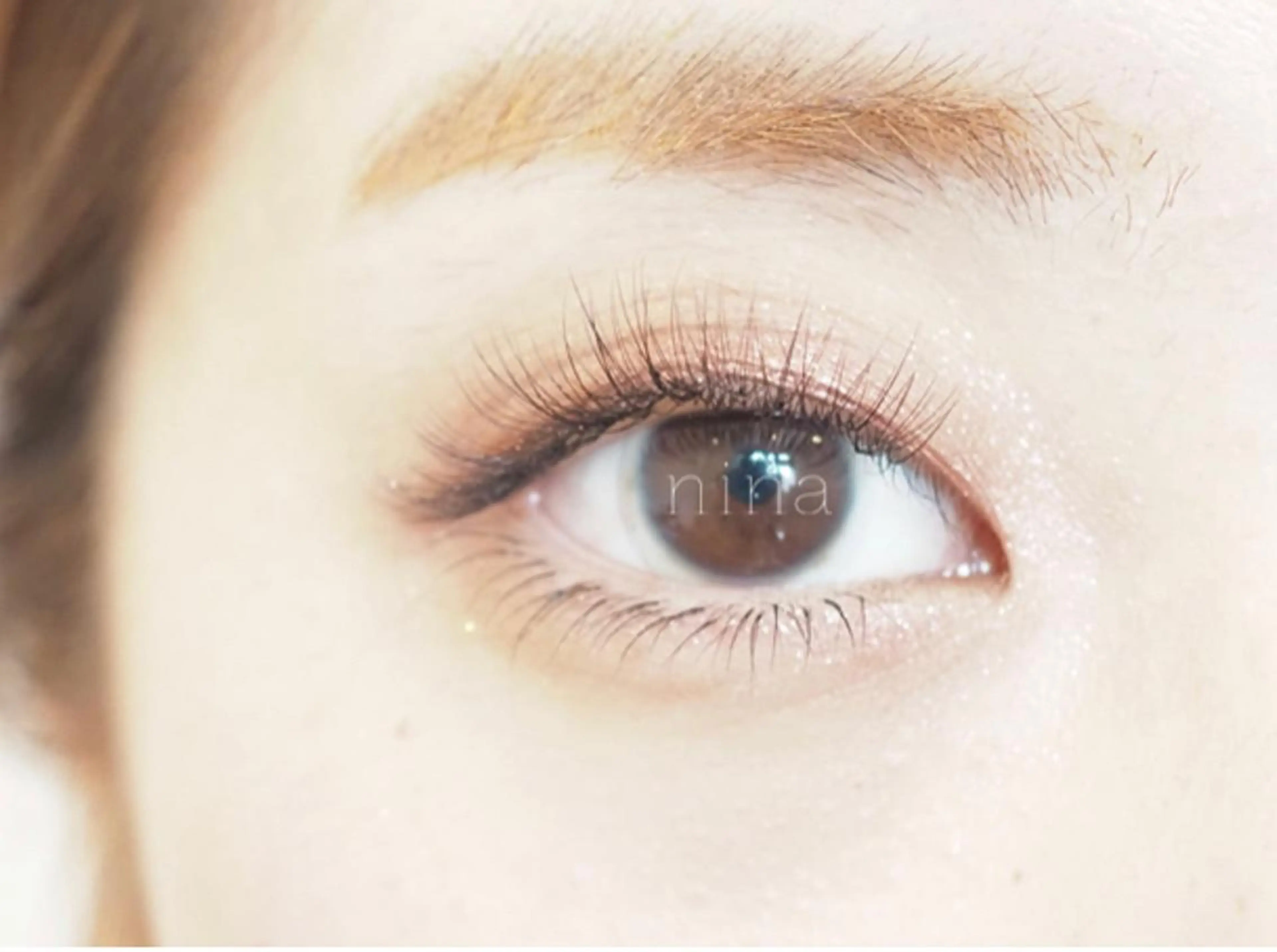 マツエク・マツパ ［銀座 有楽町］nina(ニーナ) マツエク・まつげパーマ・アイブロウ専門店所属・nina所属 平原のマツエク・マツパデザイン