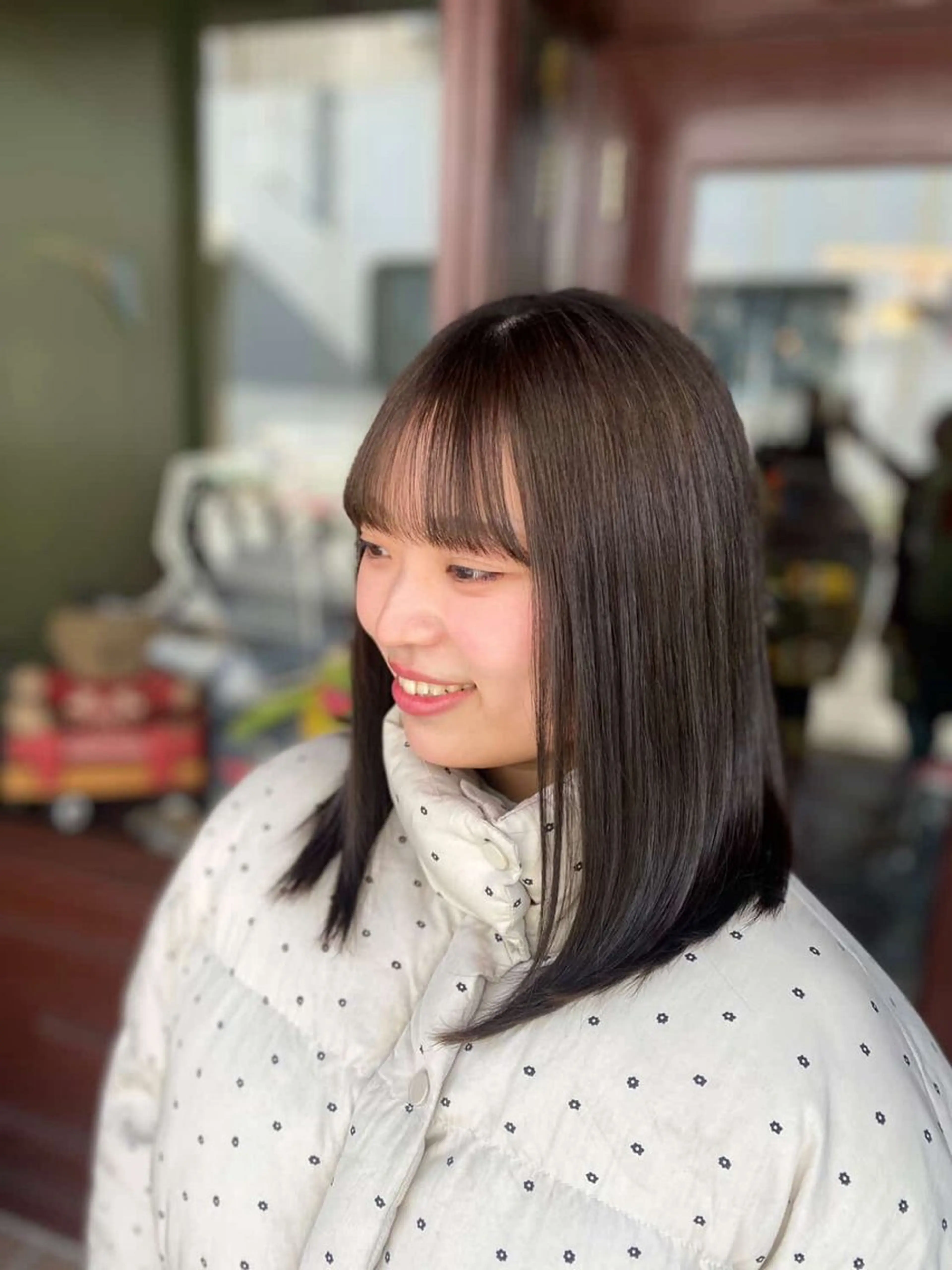 ミディアム カラー カット ヘアカラー トリートメント PATH-hair. storeのヘアスタイル