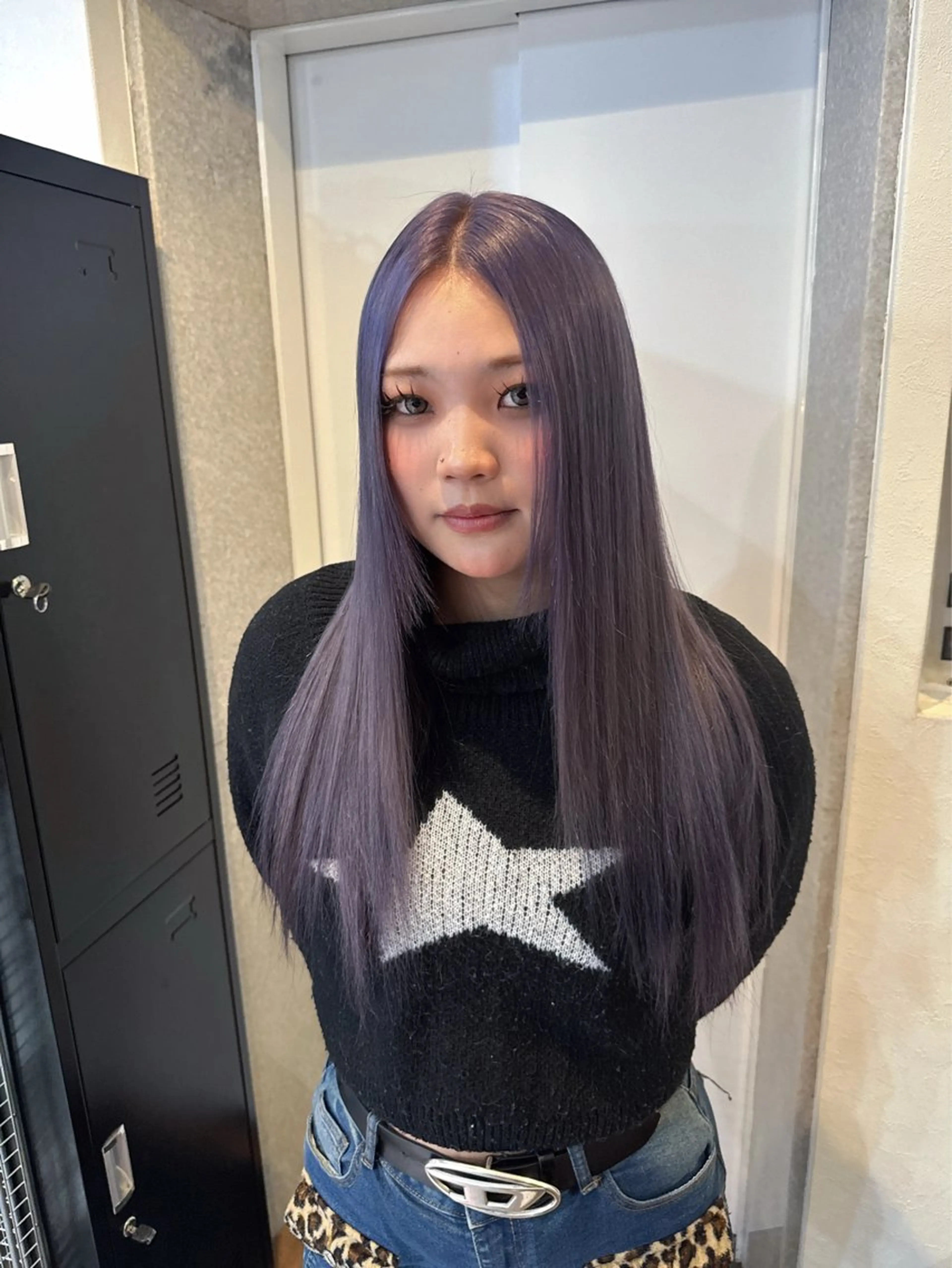 ロング 韓国レイヤー💖 ハイトーン🍒ྀིのヘアスタイル