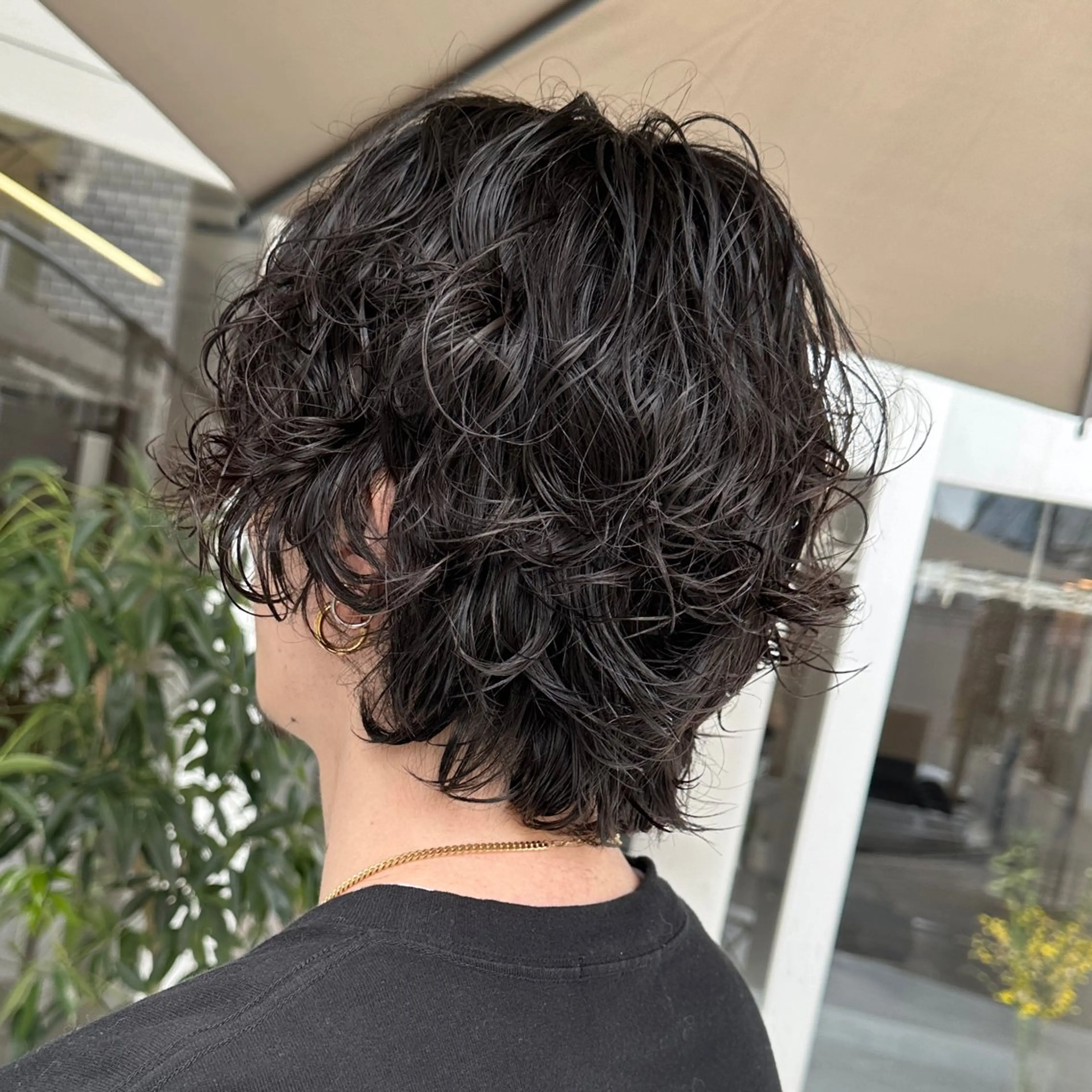 ✂︎【メンズカット+スパイラルパーマ+シャンプー+眉カット】➰の写真