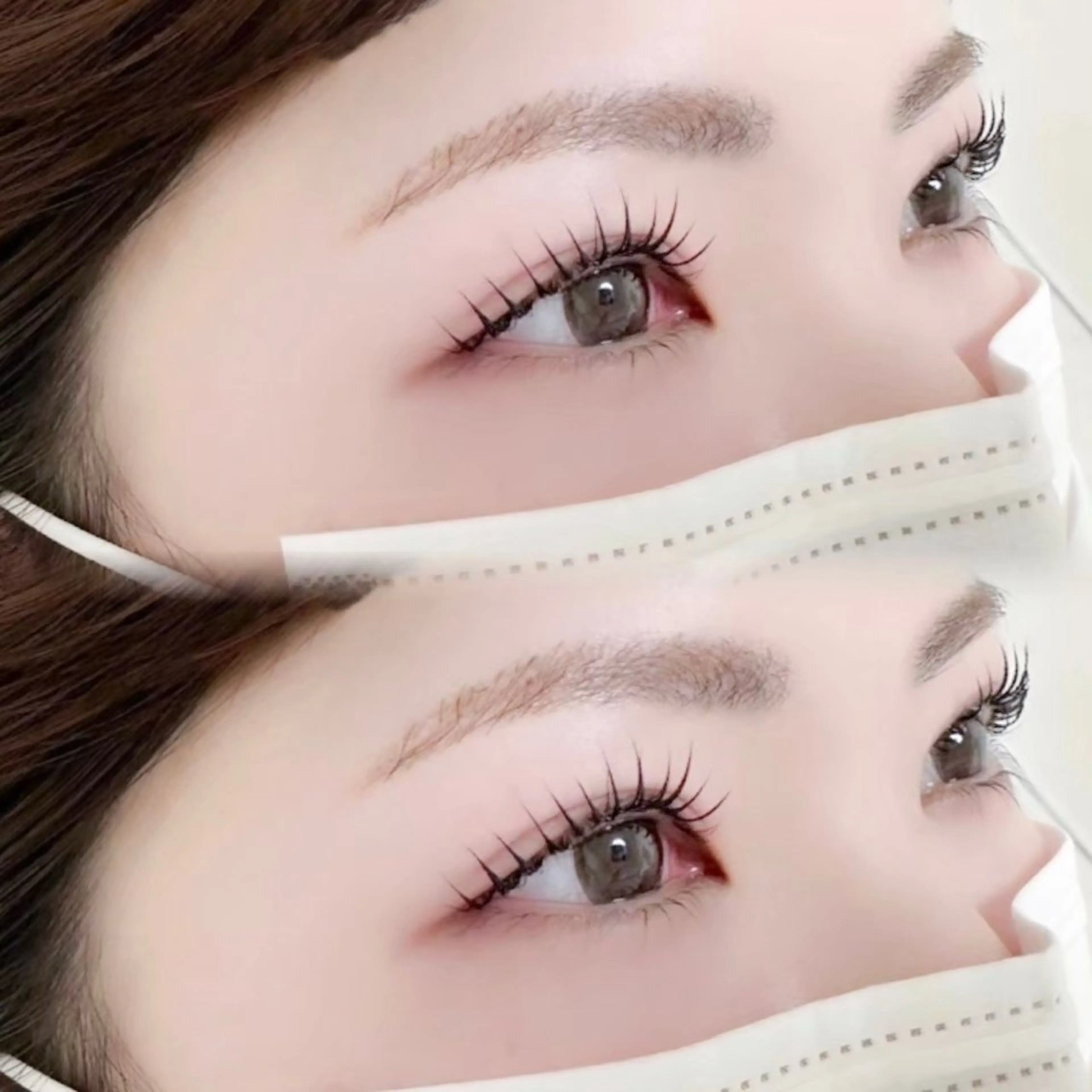 マツエク・マツパ 韓国風マツエク 一重×まつ毛パーマ A アイブロウ33大名店の眉毛・アイブロウイメージ