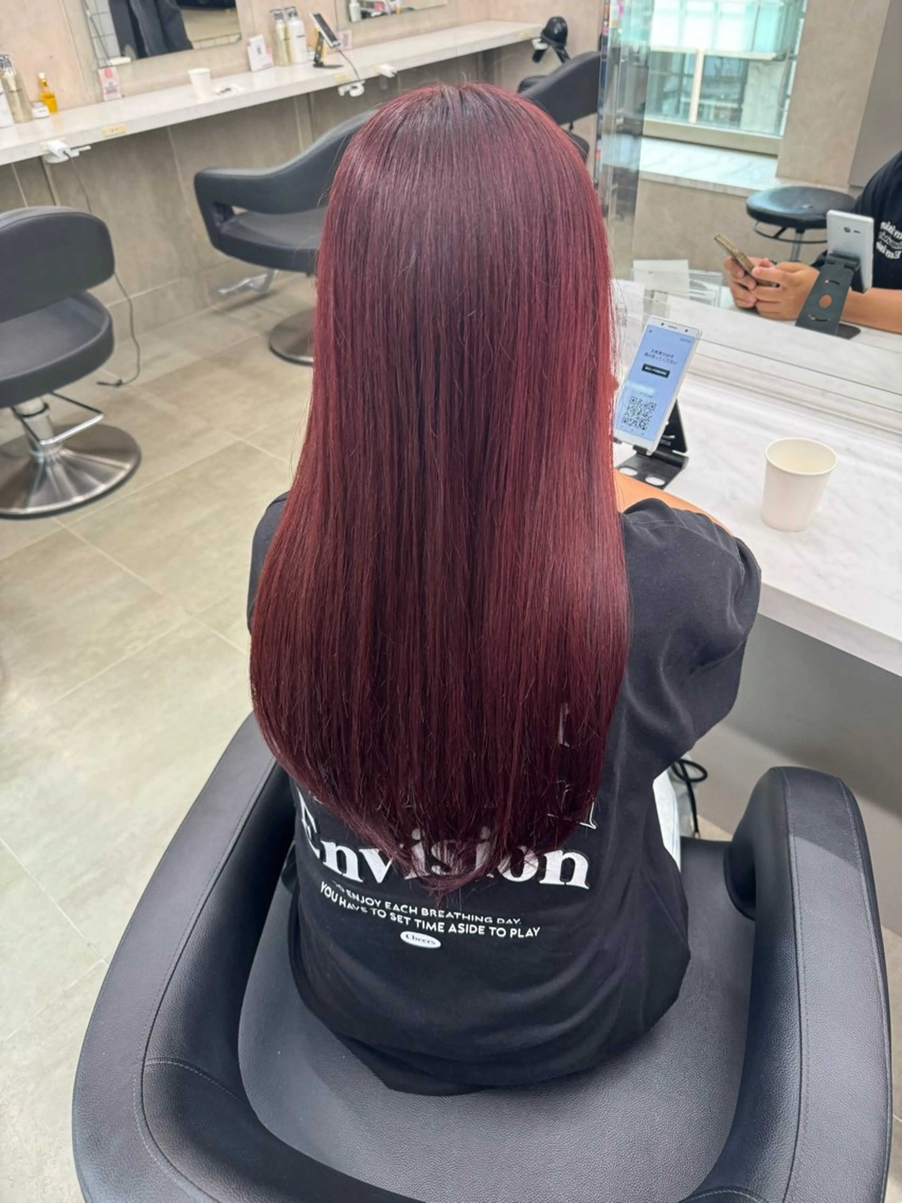 ロング カラー パーマ ヘアアレンジ メンズ キッズ 🩰トレンド垢抜け ヘアUNITED🩰のヘアスタイル