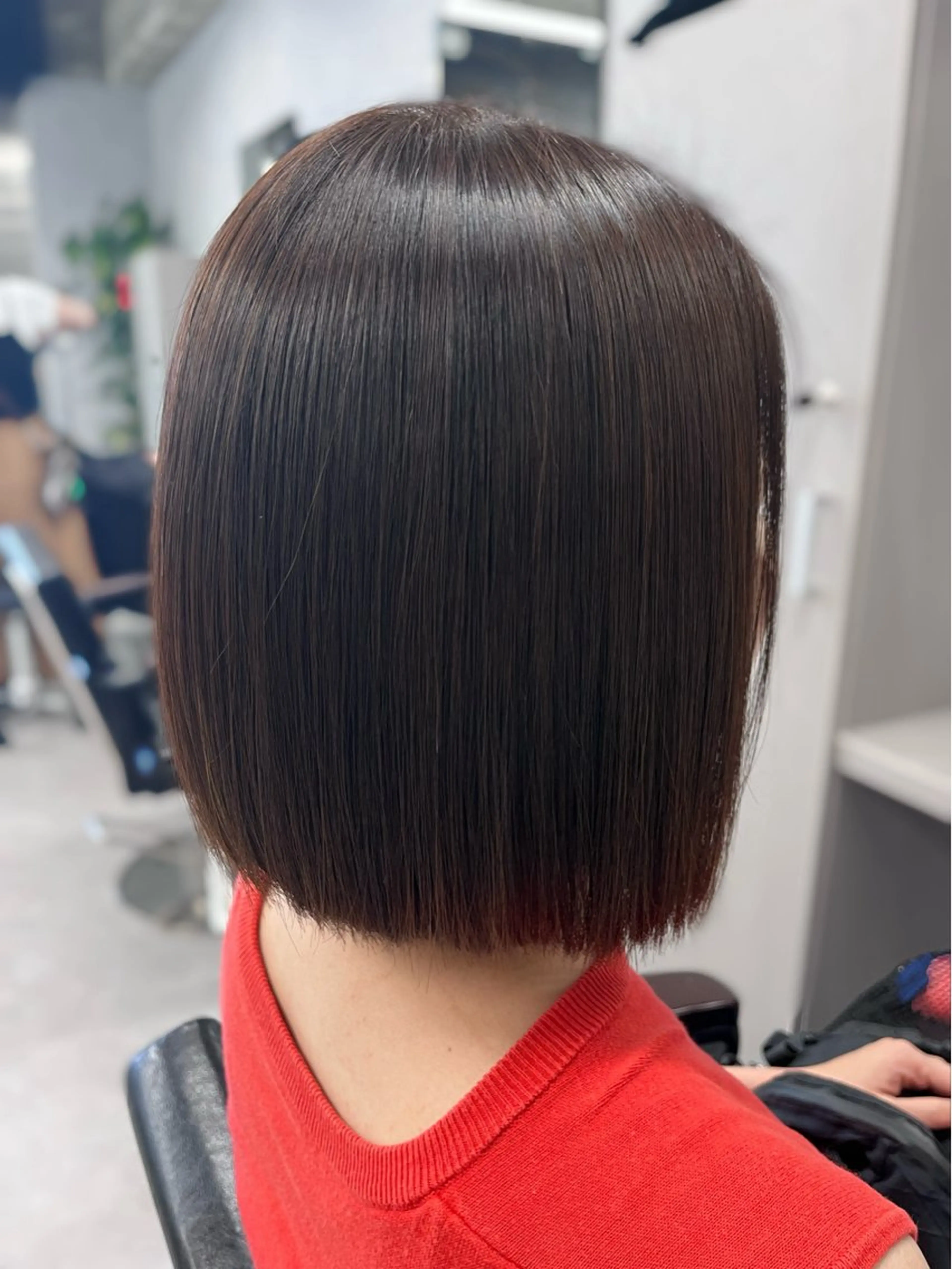 ショート 縮毛矯正 オオバ｜ 理想寄せのヘアスタイル