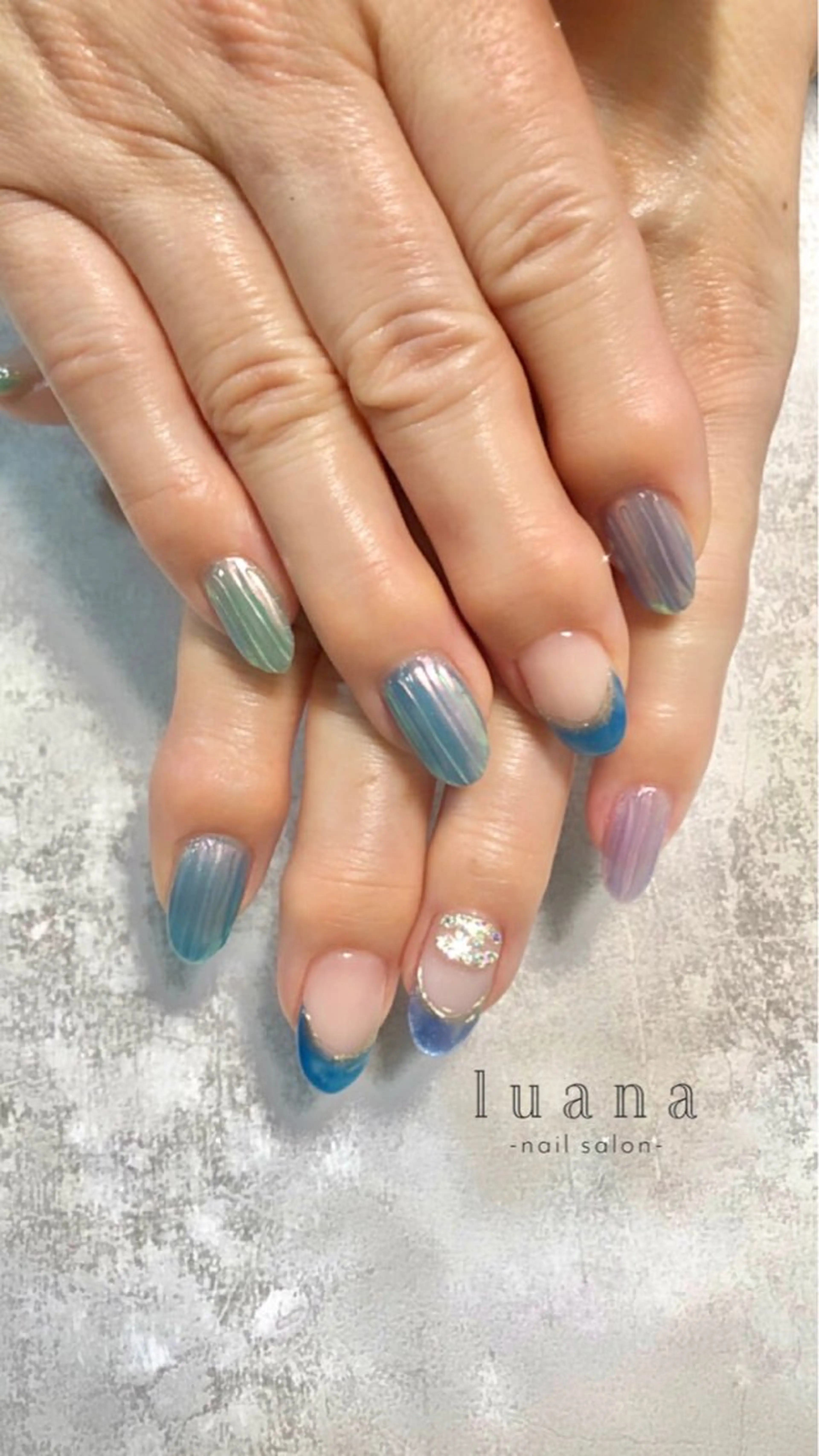 ネイル ハンドネイル luana ネイルサロンのネイルデザイン