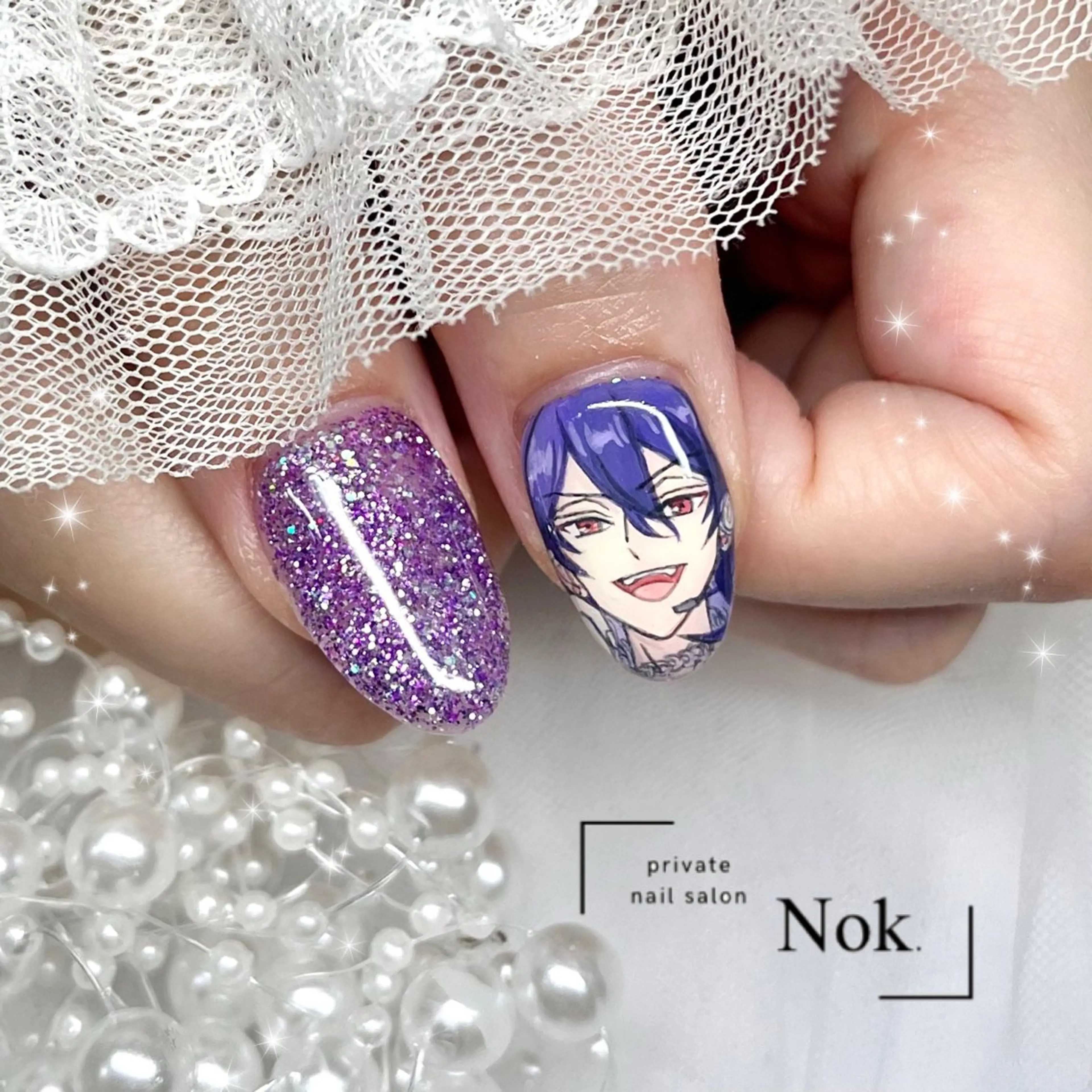 ネイル ハンドネイル 池袋痛ネイル Nok. 渡辺のネイルデザイン