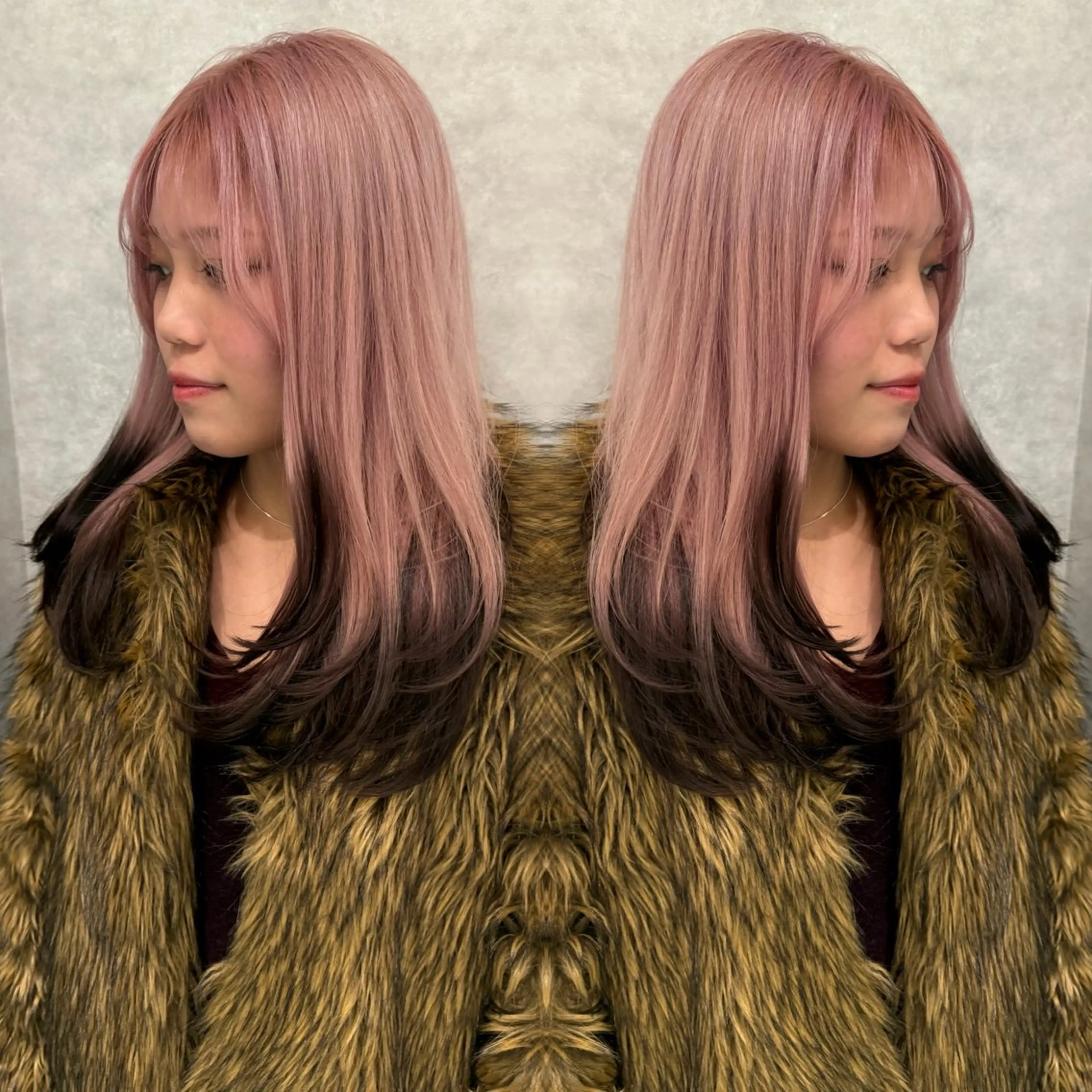 ロング カラー ヘアカラー トリートメント 透明感カラー×ケア ブリーチTakeruのヘアスタイル