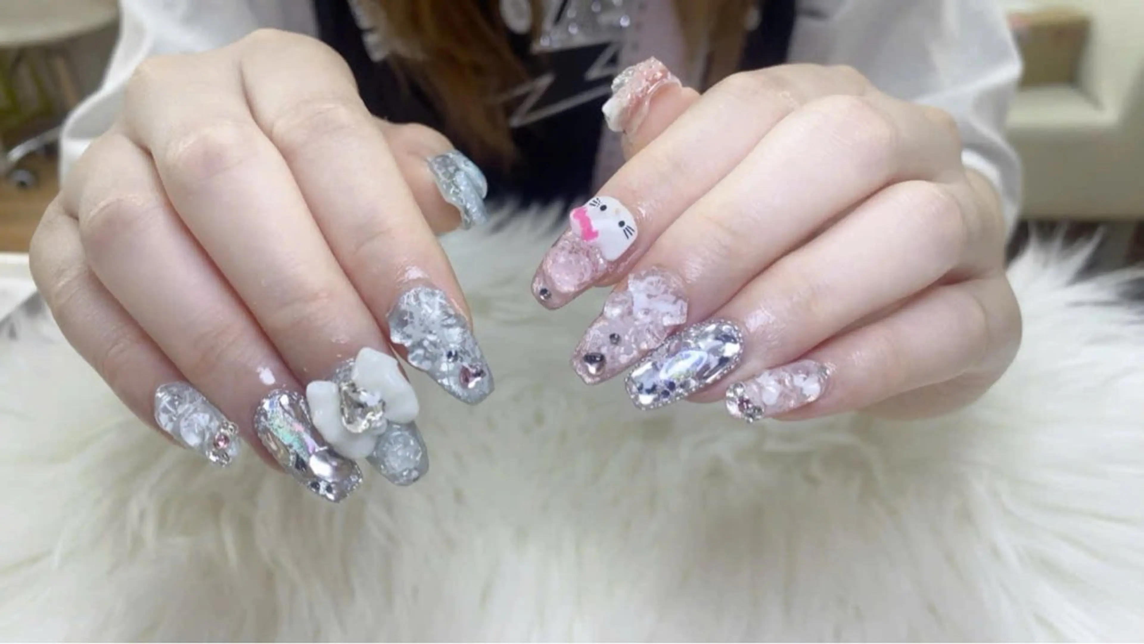 ネイル ハンドネイル ハンドケア Hara Nail 【パラジェル使用】のネイルデザイン