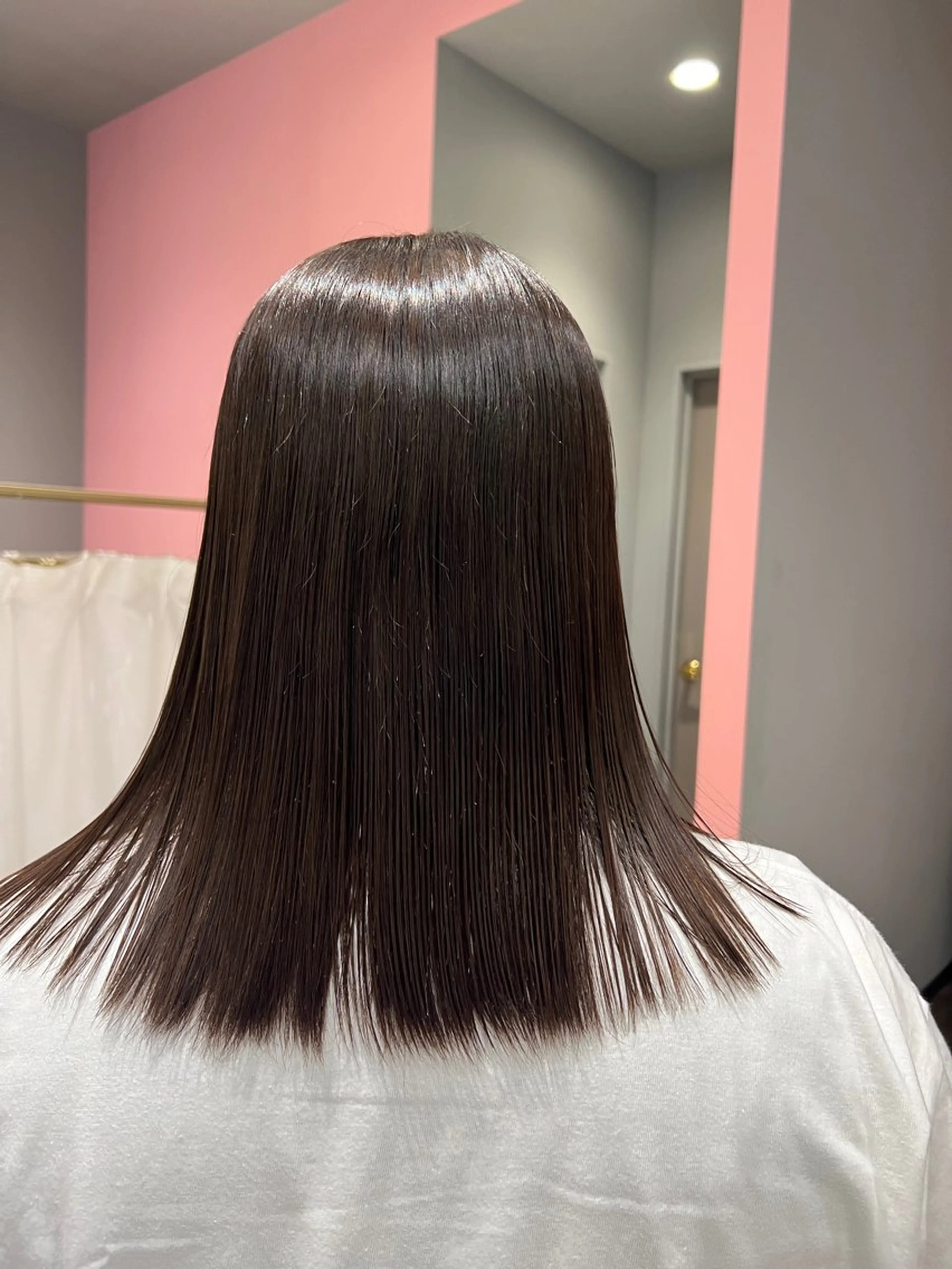 ミディアム 縮毛矯正 志田 ほん/ メンズパーマのヘアスタイル