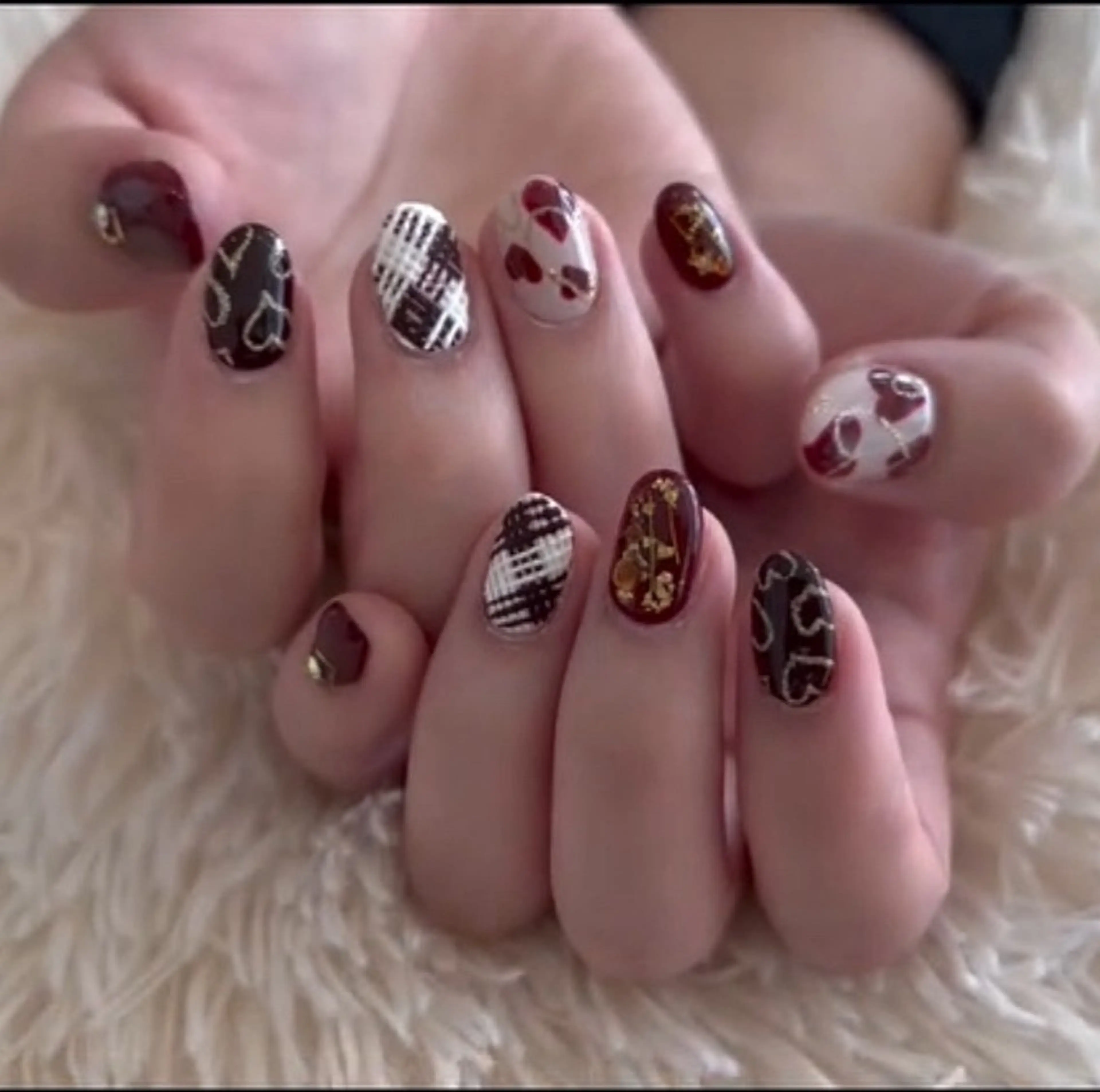 ネイル えくにゃん所属・AMAGASAKI LISAのネイルデザイン