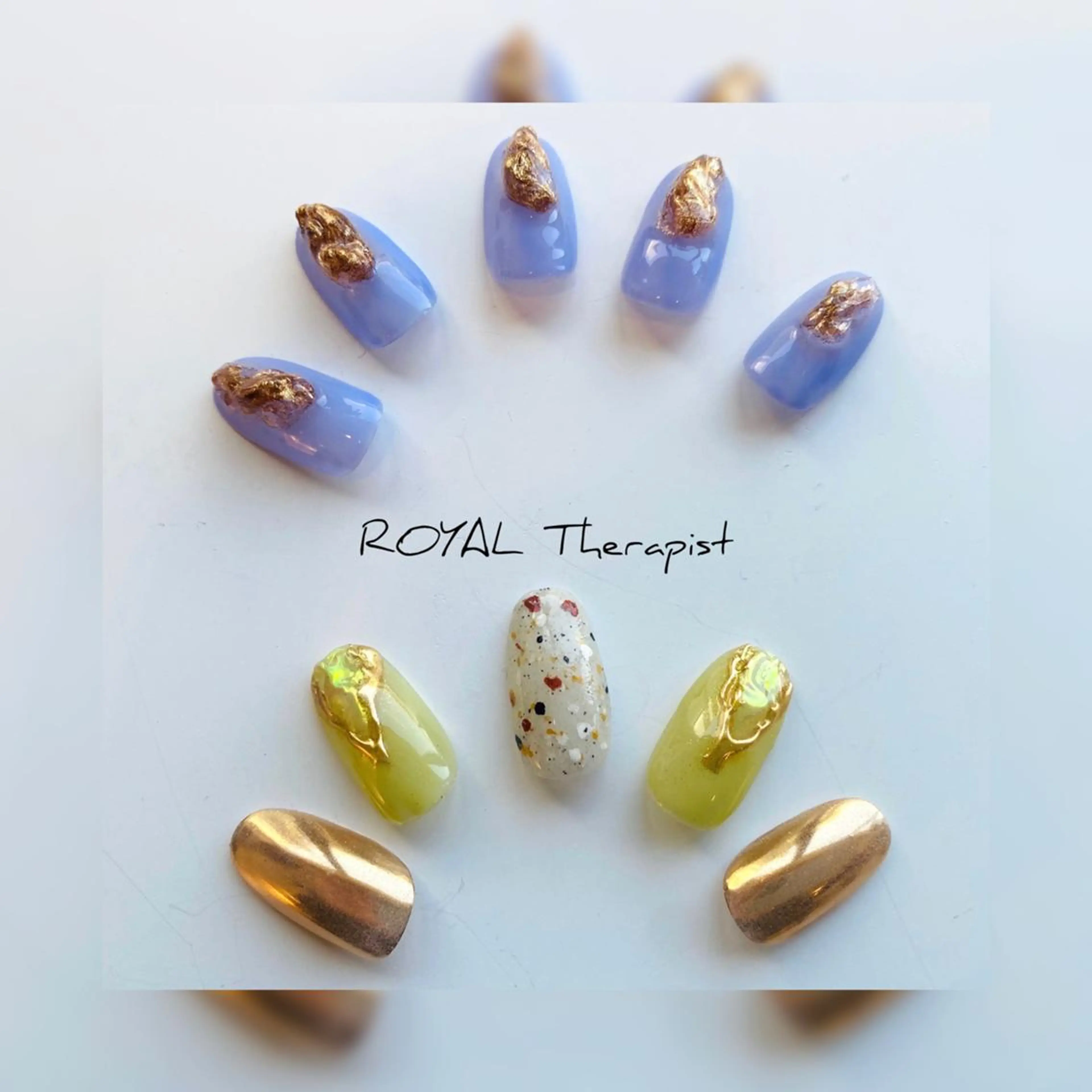 ネイル ハンドネイル 【山岡】 ロイヤル•セラピストのネイルデザイン