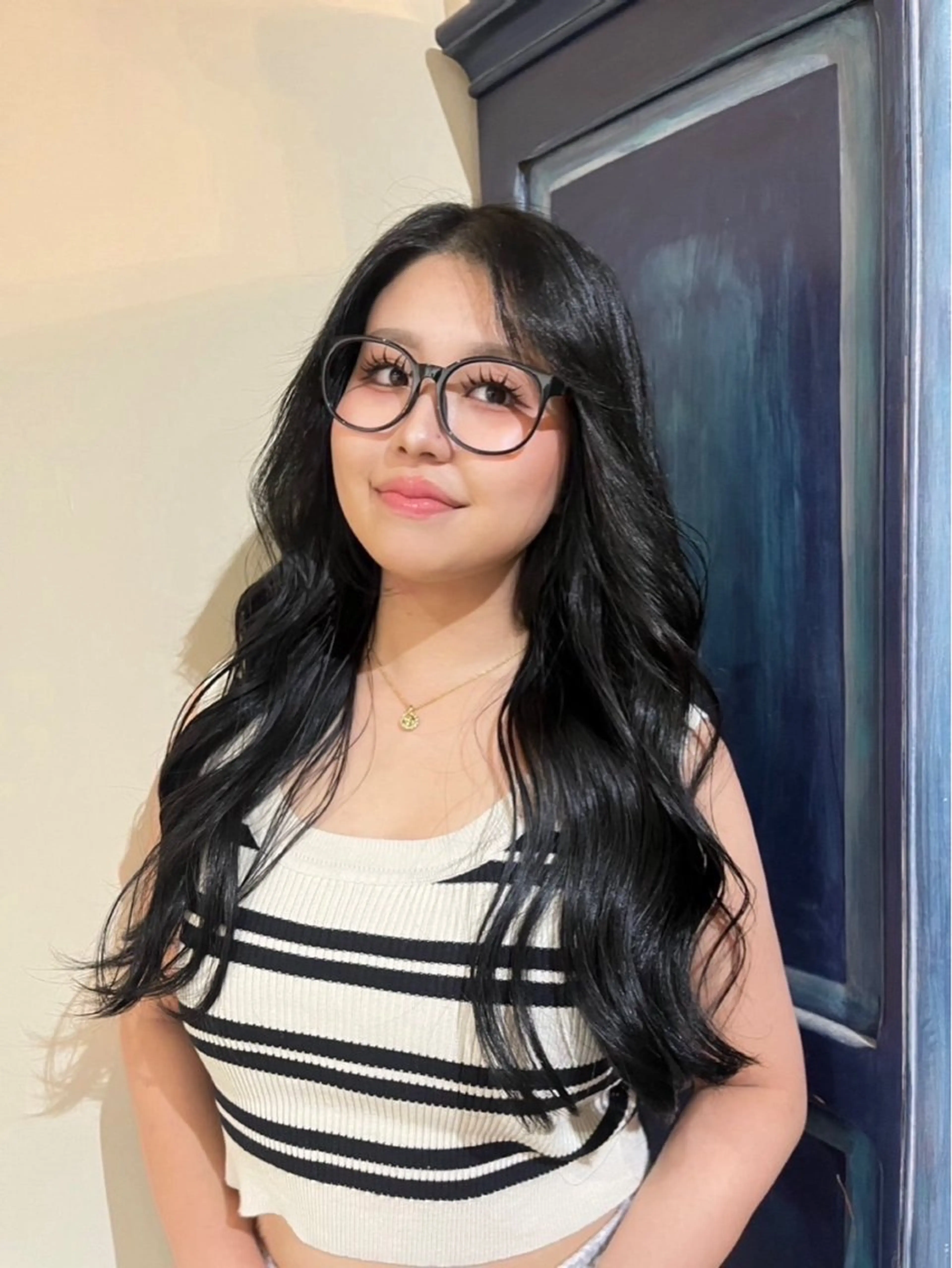 カラー ヘアカラー トリートメント なじませエクステ🍒 Haruka💝のヘアスタイル