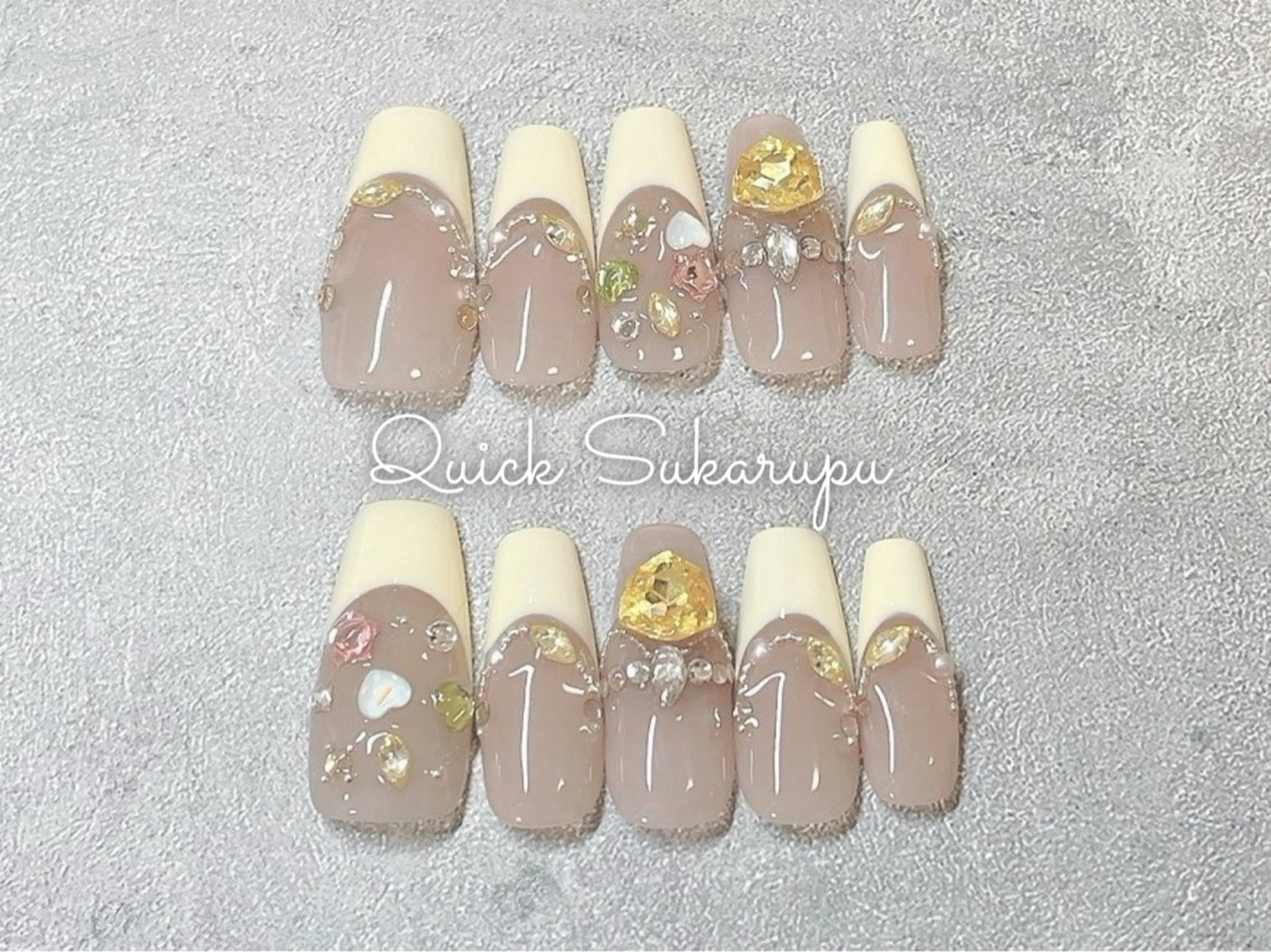 ネイル ハンドネイル Quick Sukarupu新宿のネイルデザイン