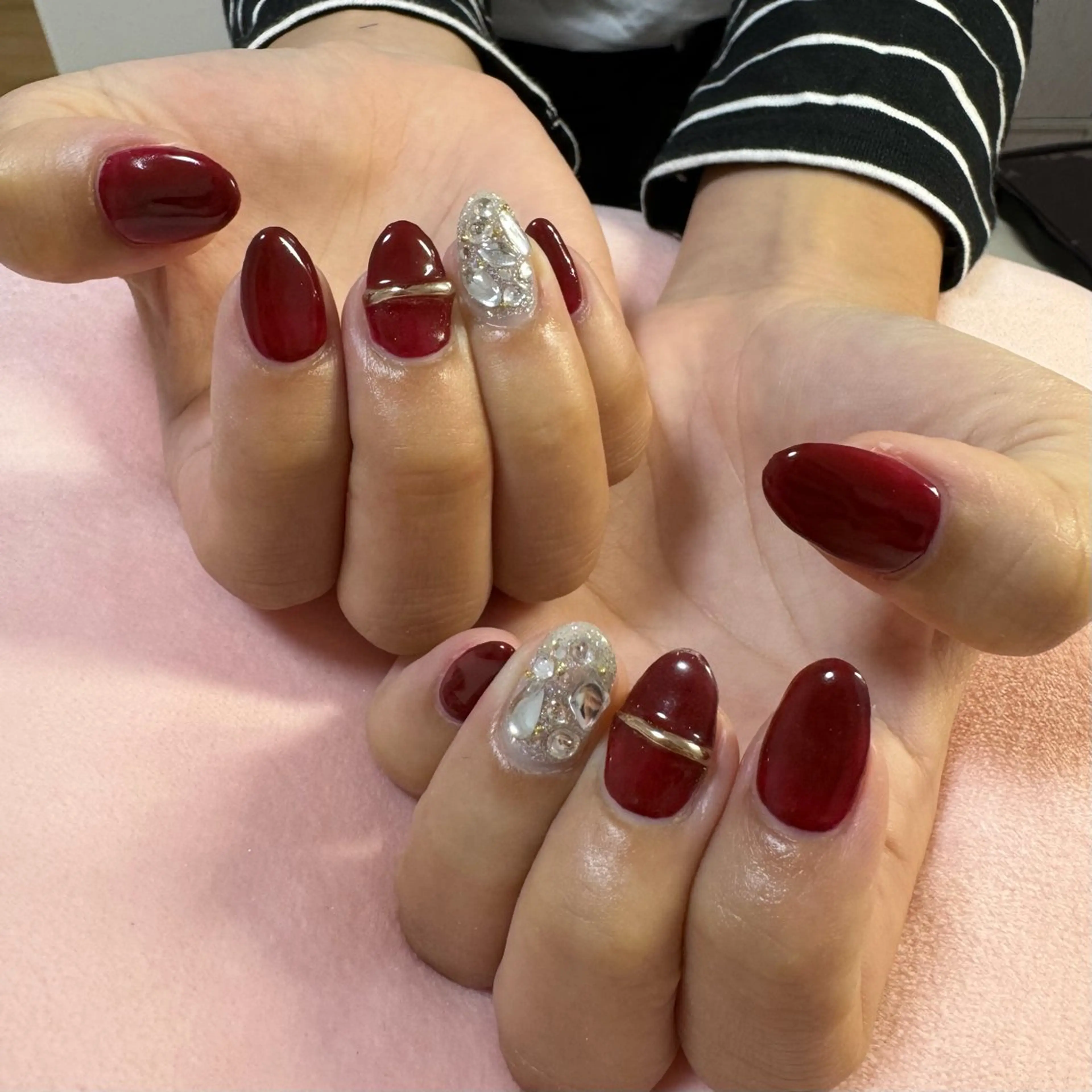 ネイル ハンドネイル フットネイル nailsalon momoのネイルデザイン