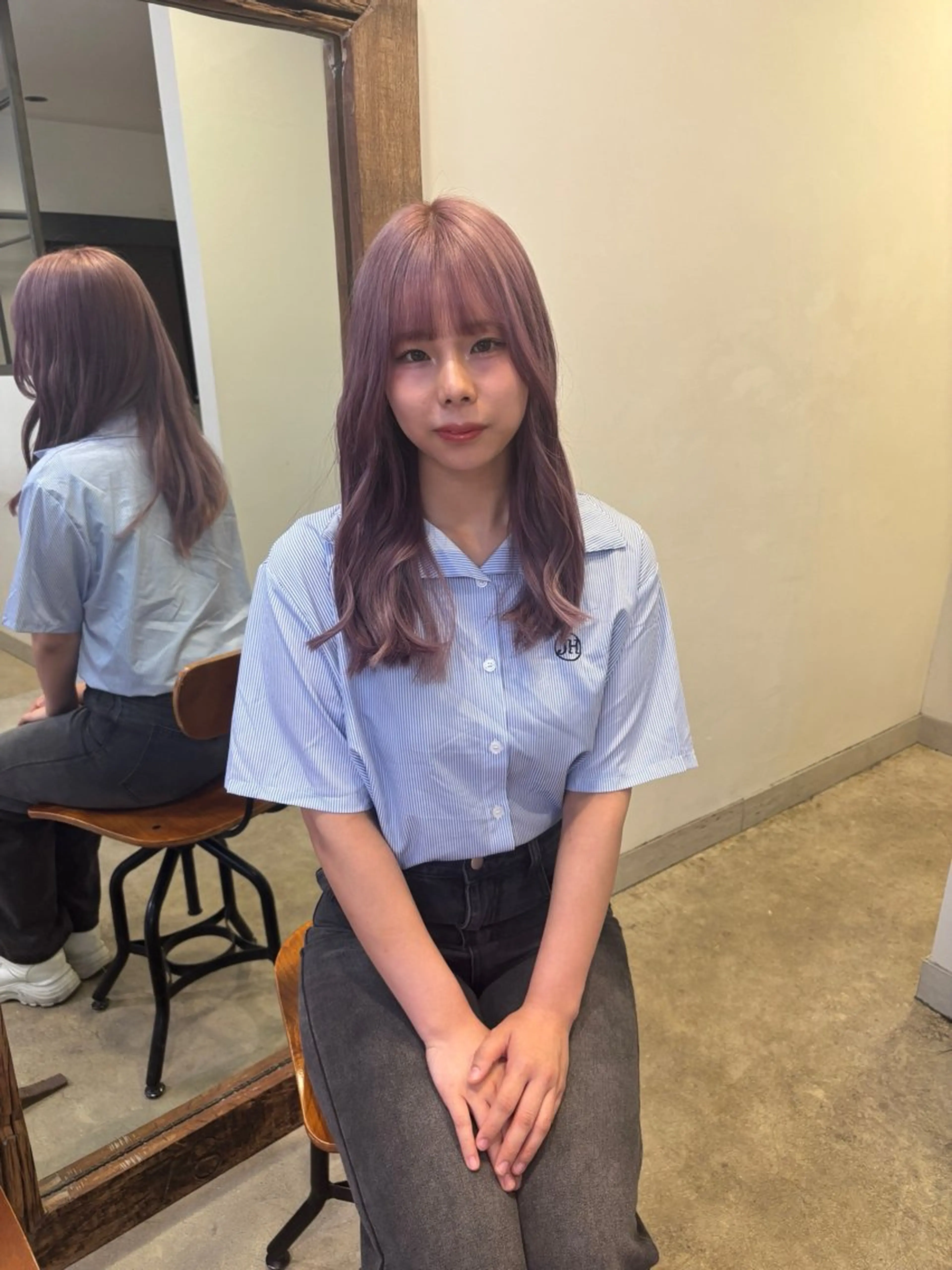 ロング カラー sion nozomi🎀のヘアスタイル