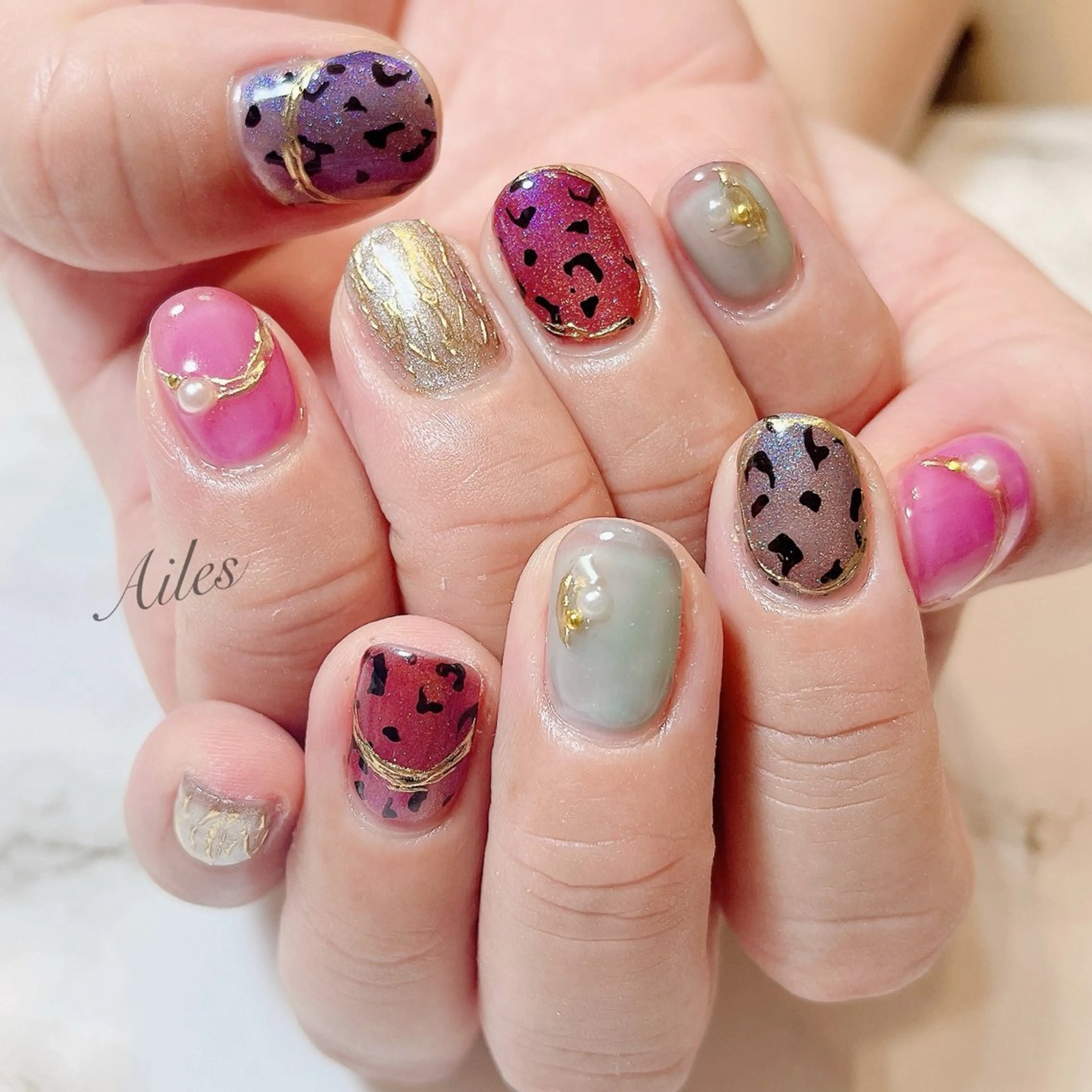 ネイル Ailes mayumiのネイルデザイン