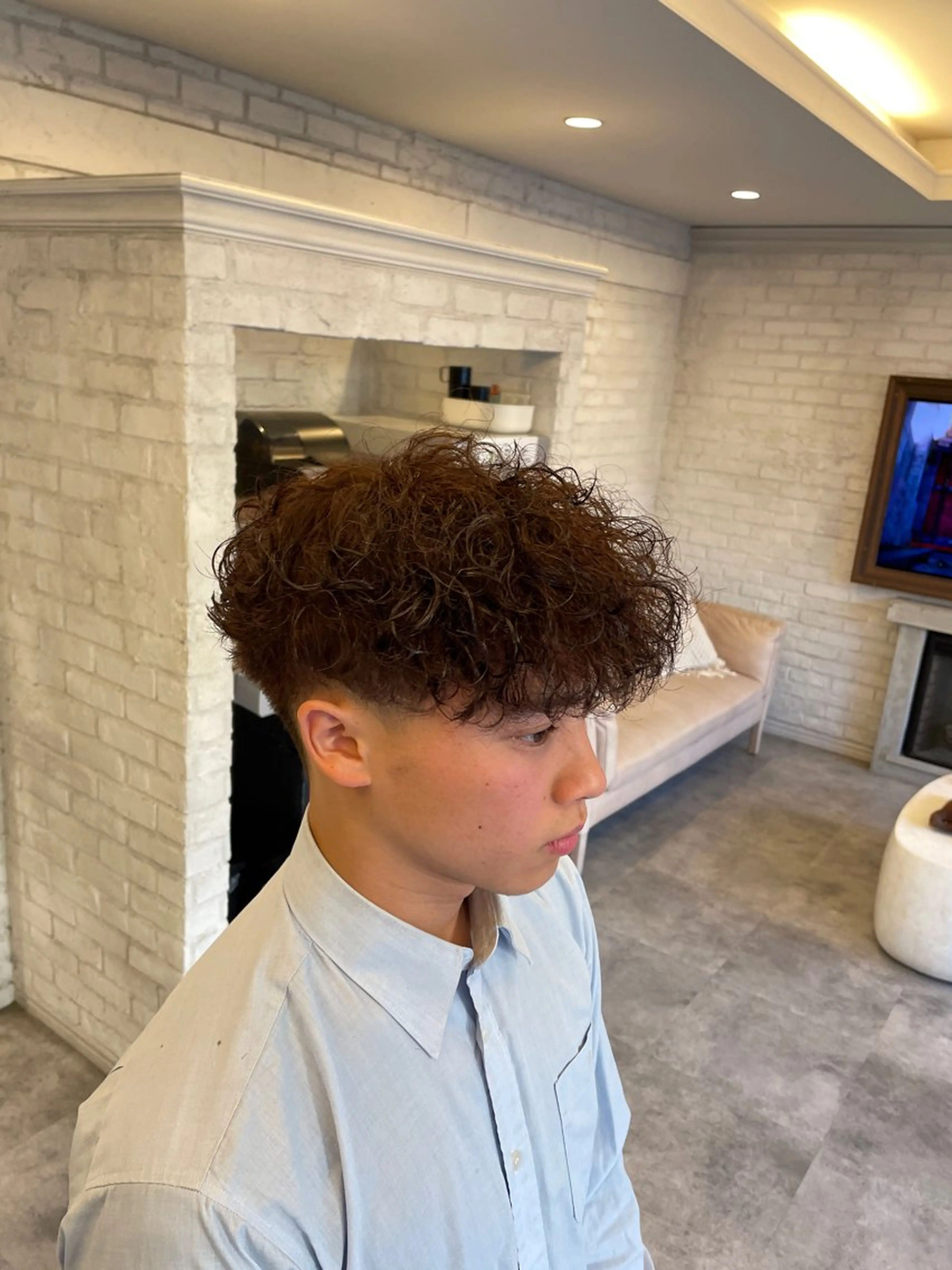 パーマ AKITO /溝の口駅のヘアスタイル