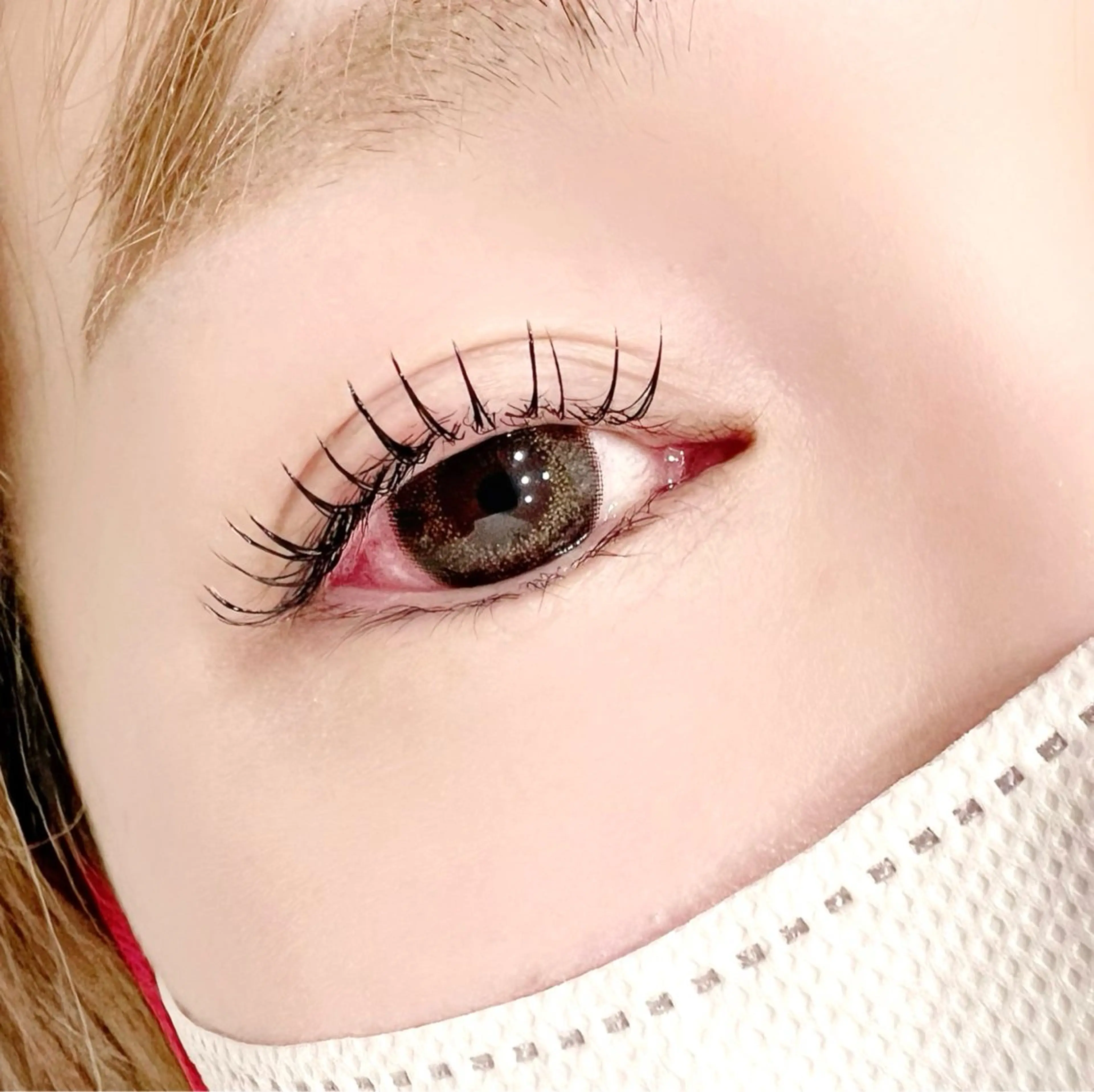 マツエク・マツパ フラットラッシュ マツエク omii salon 草津店:yurinaのマツエク・マツパデザイン