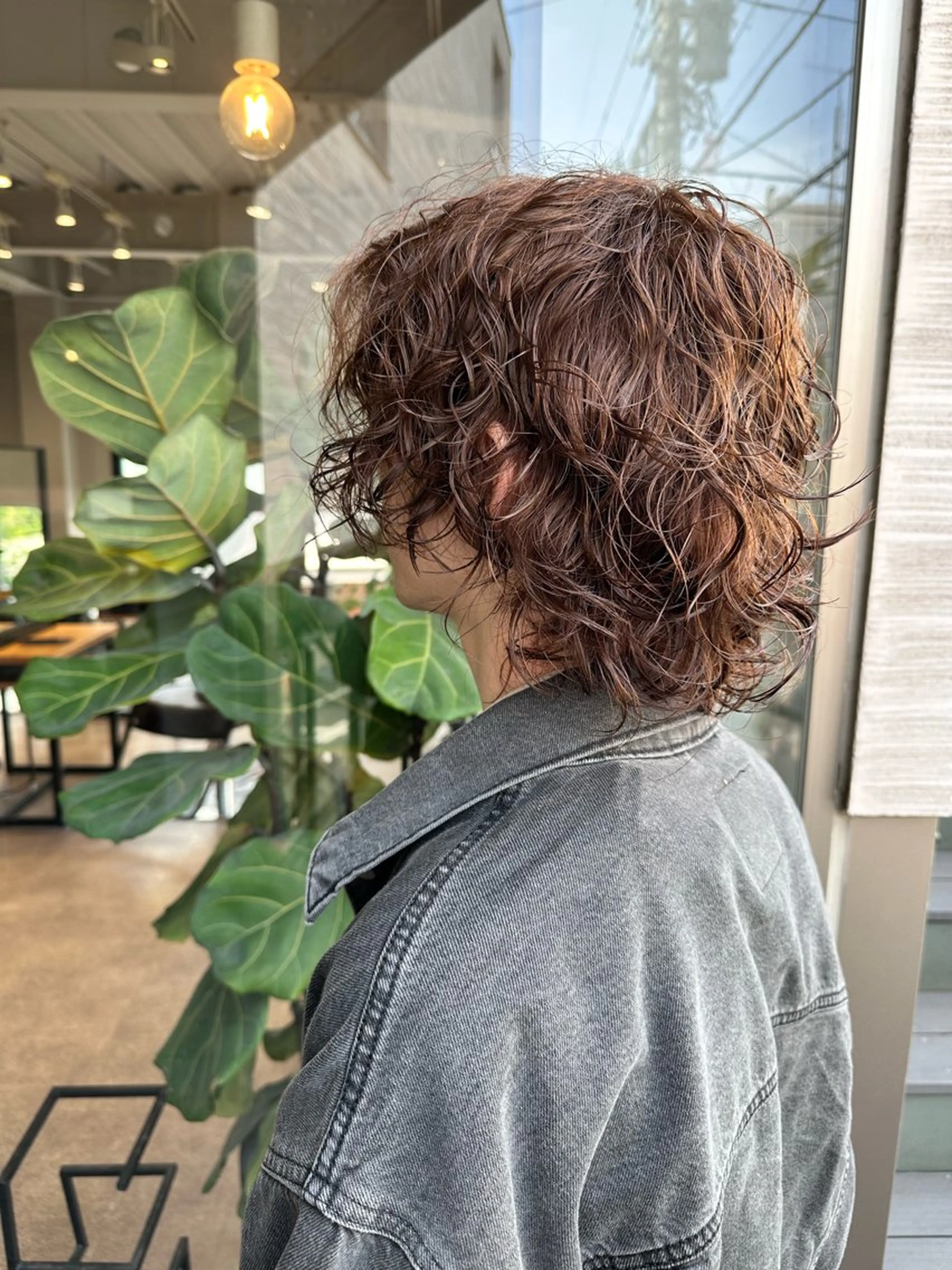 パーマ メンズ カット パーマ 韓国風/オシャレ /縮毛矯正/滝口琴未のヘアスタイル