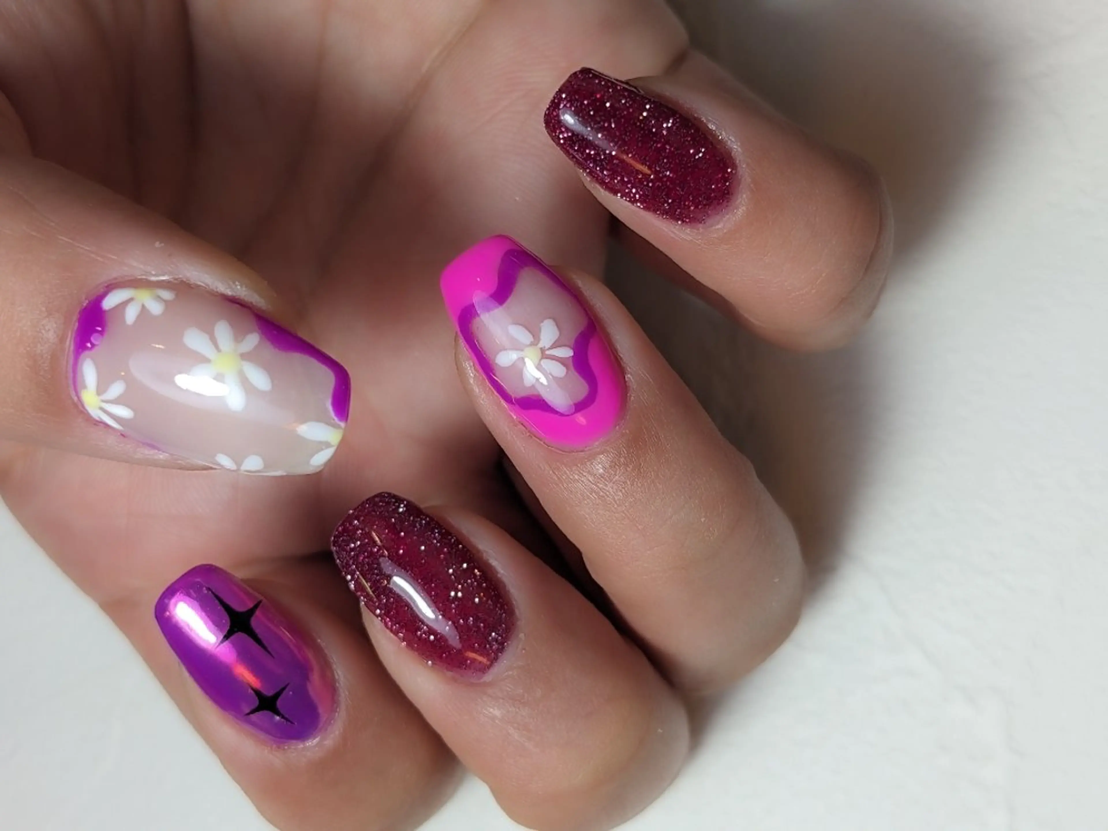 ネイル アートネイル フラッシュネイル フラワーネイル ハンドネイル LICO(ﾘｺ) ▶ ﾈｲﾗﾘｳﾑ ﾎﾇｱのネイルデザイン